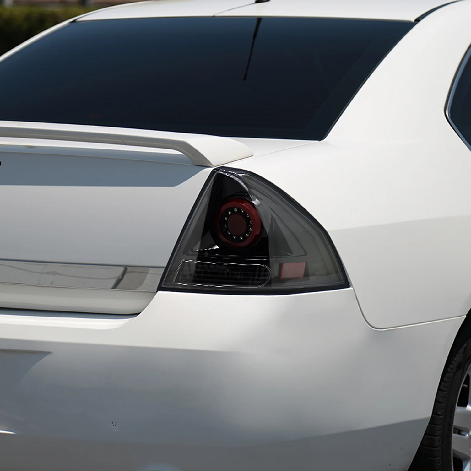 2006-2013 Chevy Impala/ 2014-2016 Impala Limited LED Tail Lights Jet Black/Clear - Image 10