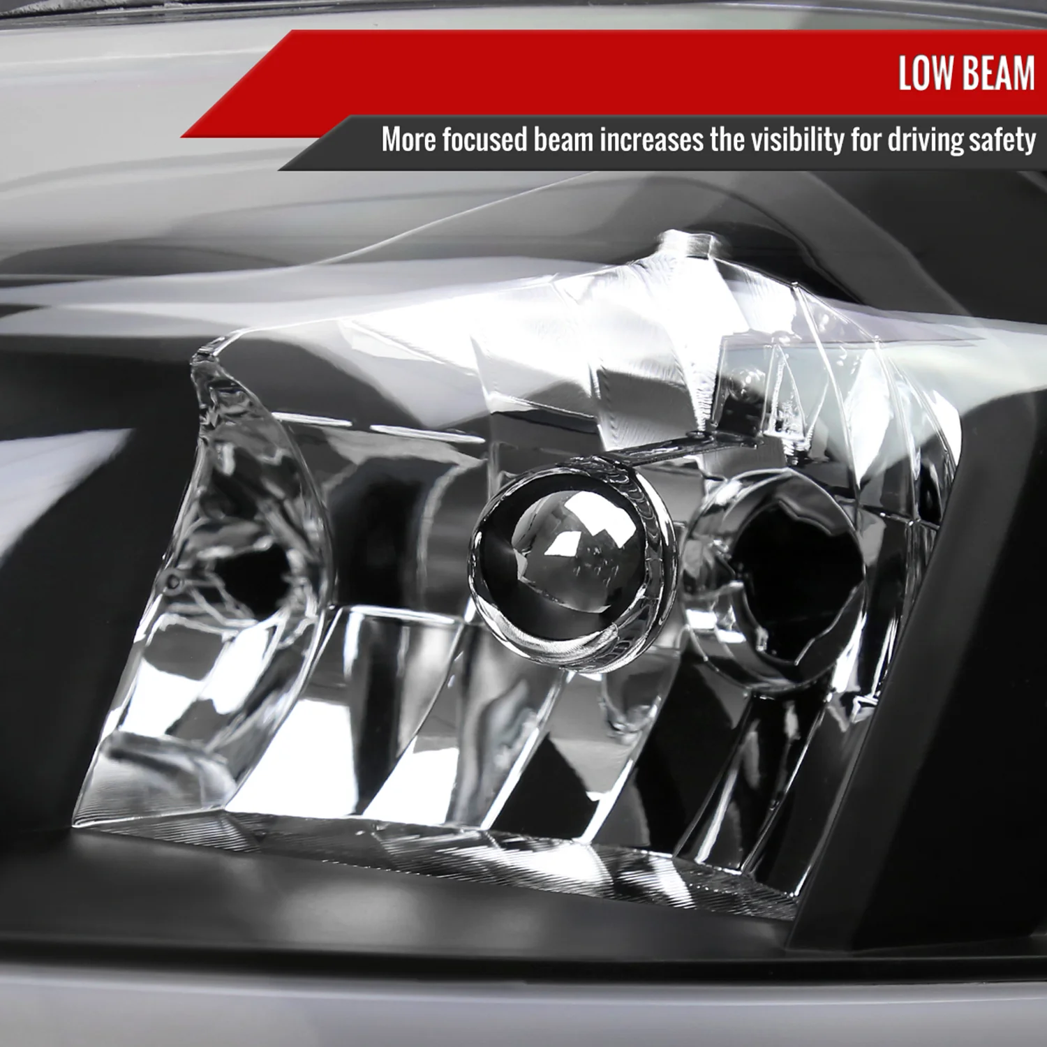 2006-2013 Chevy Impala/Impala Limited/Monte Carlo LED Factory Headlights Black - Image 3