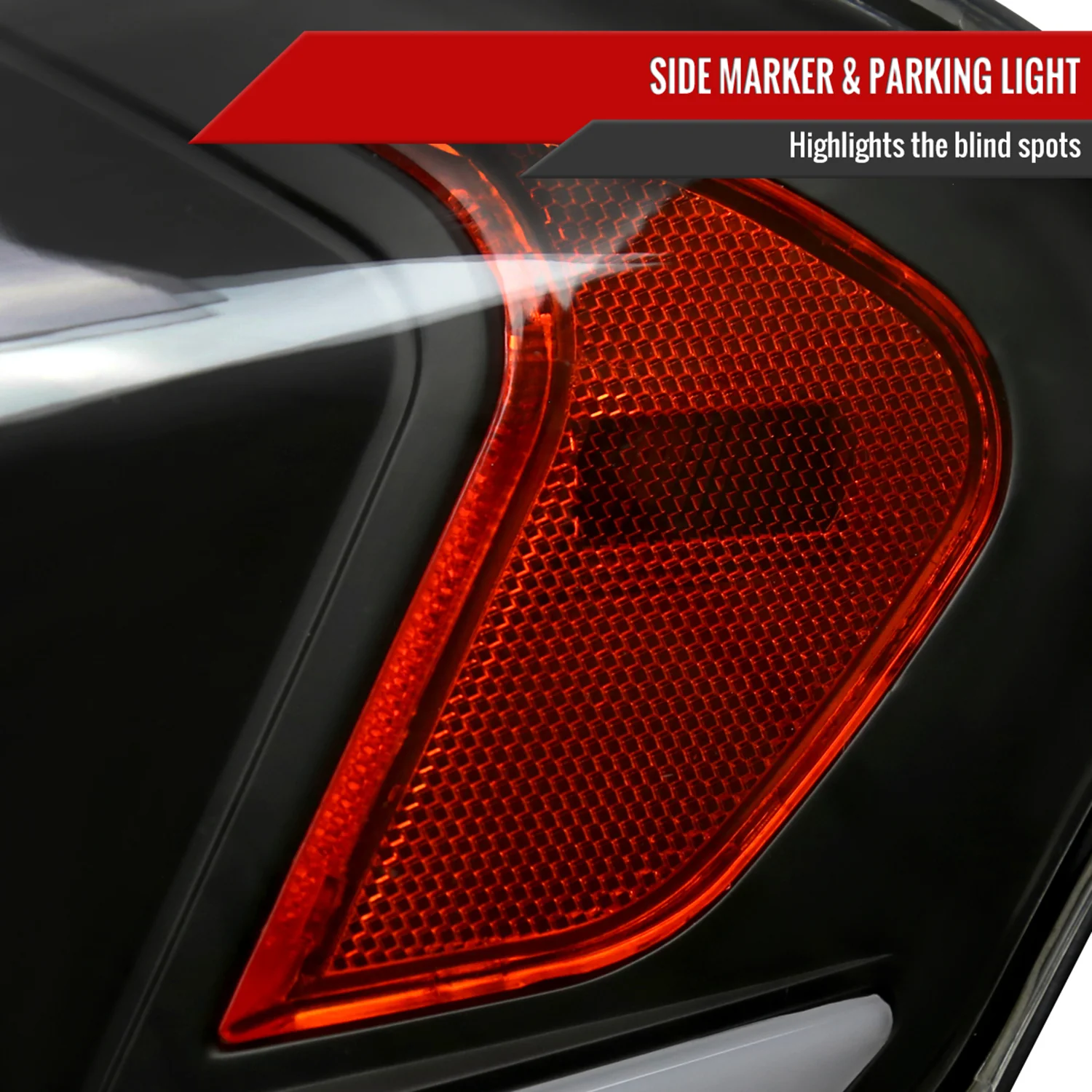 2006-2013 Chevy Impala/Impala Limited/Monte Carlo LED Factory Headlights Black - Image 6