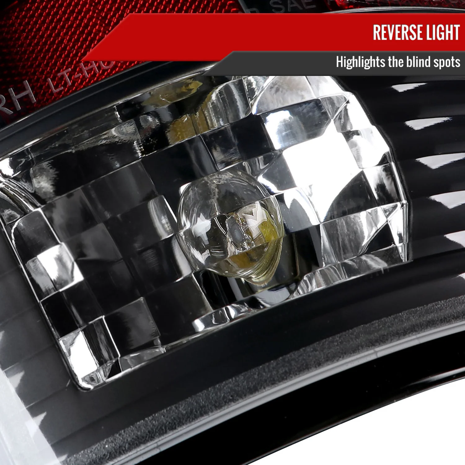 2007-2009 Dodge RAM 1500/2500/3500 LED Tail Lights Matte Black/Clear Lens - Image 5