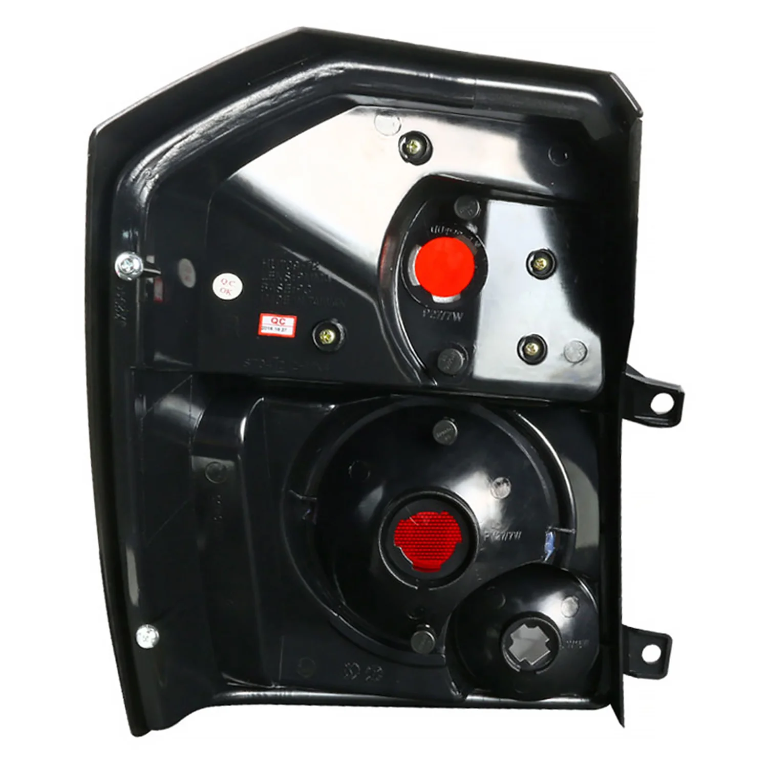 2007-2012 Dodge Caliber Tail Lights Matte Black Housing/Clear Lens - Image 9