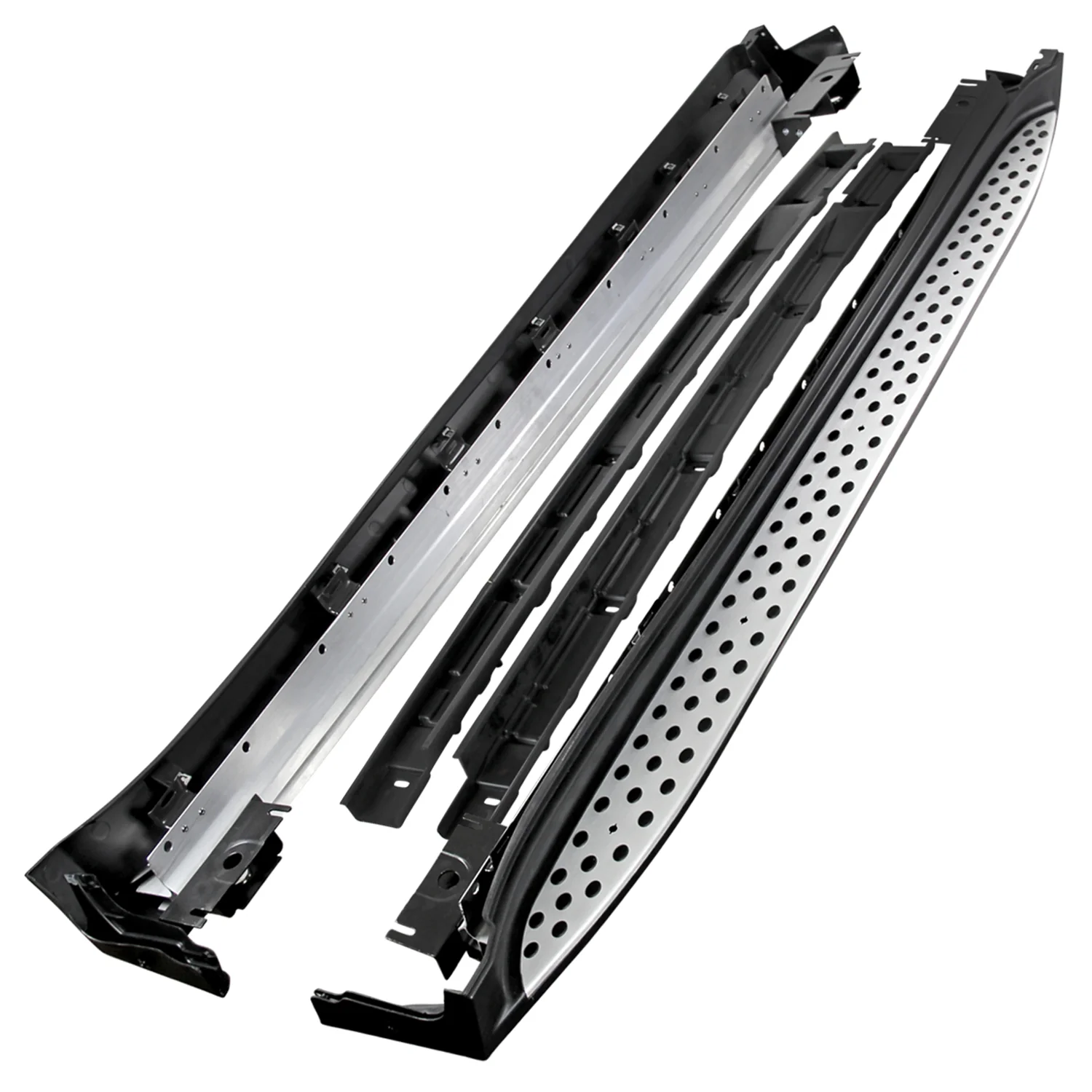 2007-2012 Mercedes Benz X164 GL Class Aluminum Side Step Nerf Bars