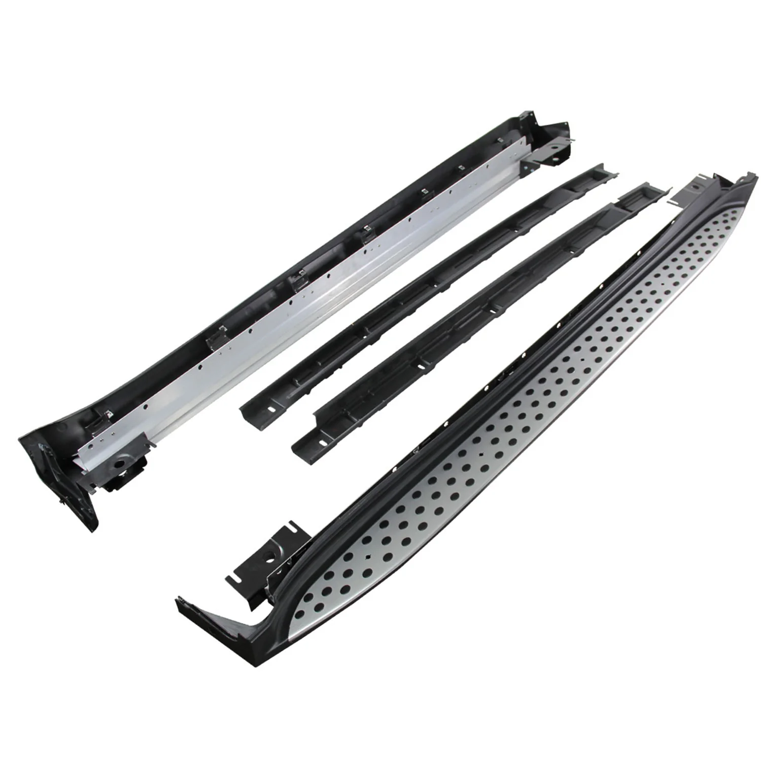 2007-2012 Mercedes Benz X164 GL Class Aluminum Side Step Nerf Bars - Image 8
