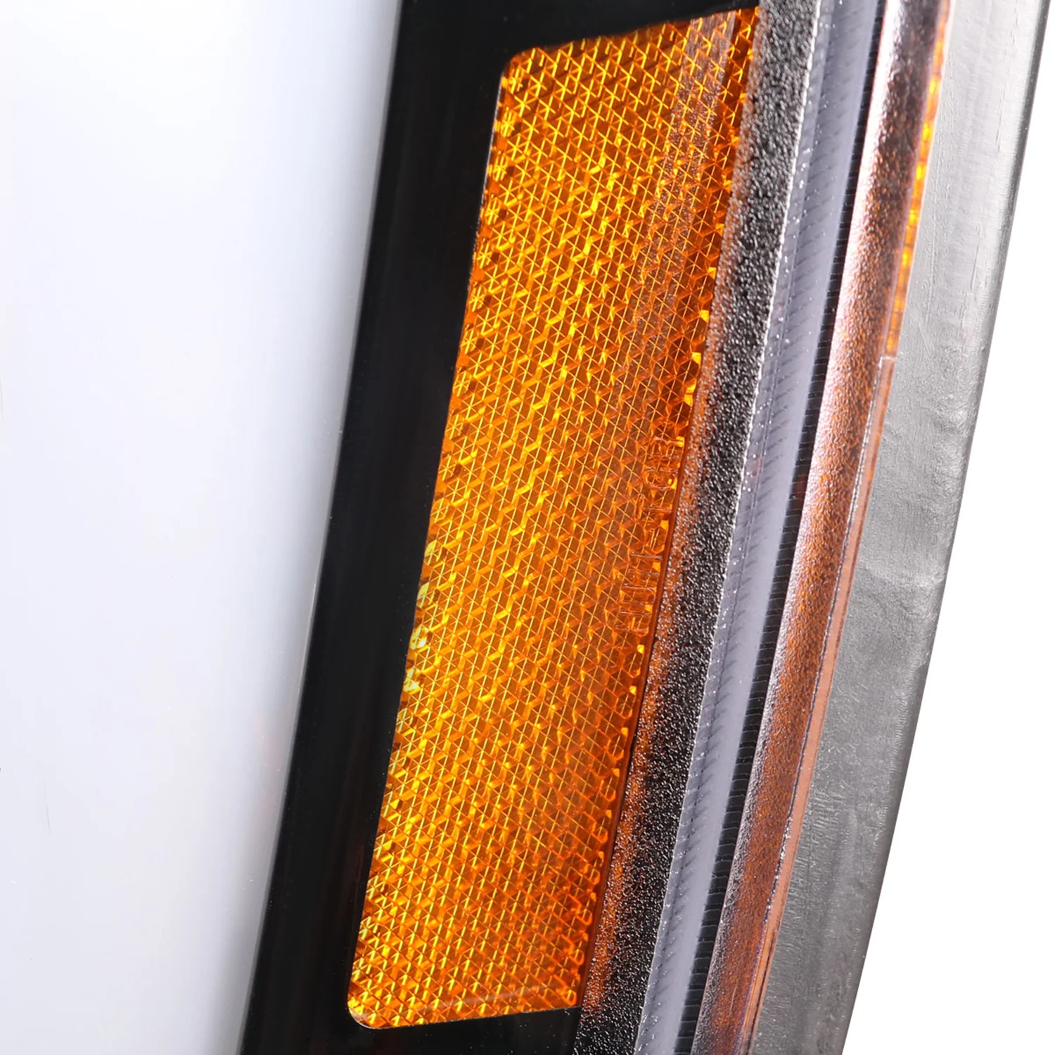2007-2013 Chevy Avalanche/ 07-2014 Tahoe Suburban LED C-Bar Headlights Jet Black - Image 6