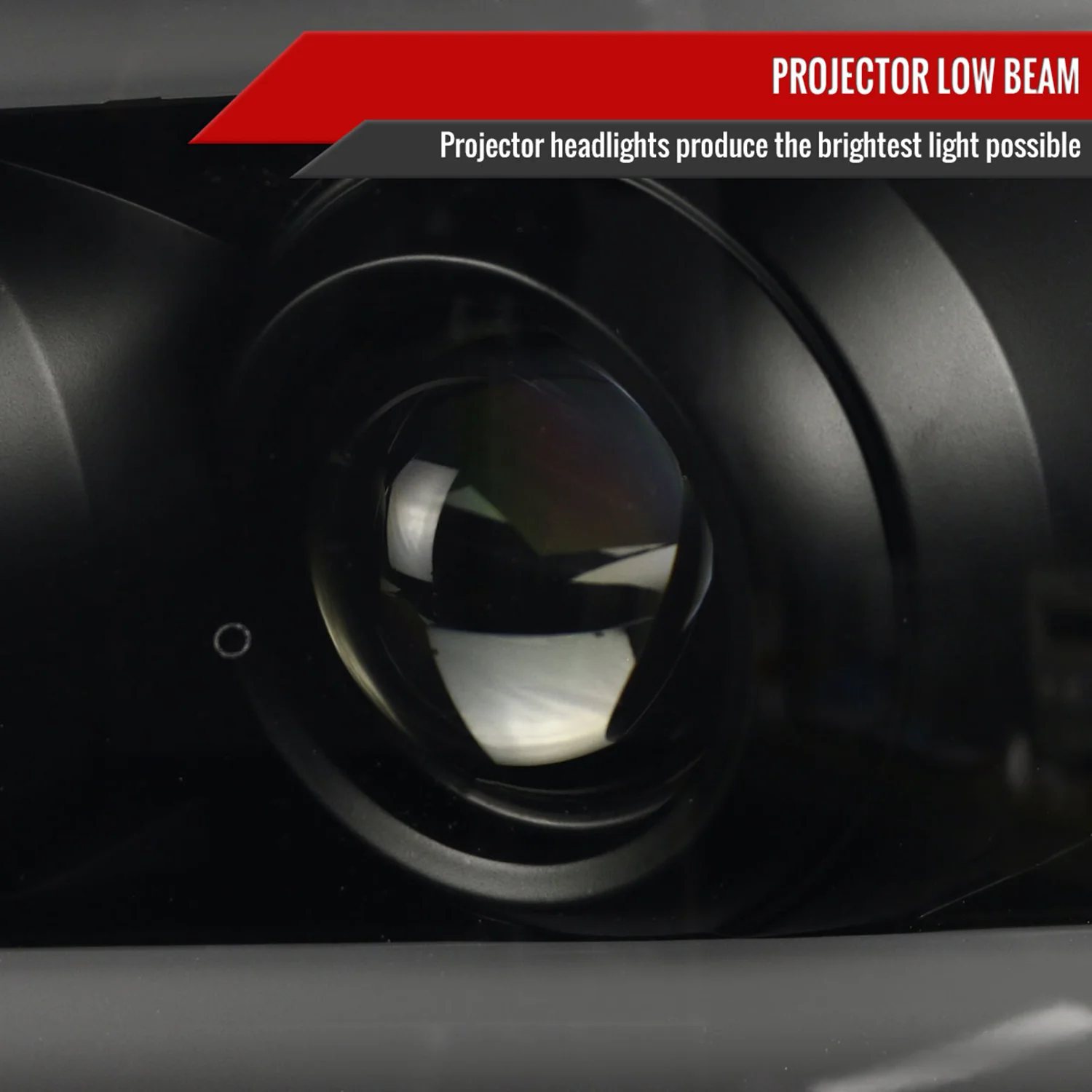2007-2013 Chevy Avalanche/ Tahoe Suburban LED C-Bar Headlights Black Smoke - Image 3