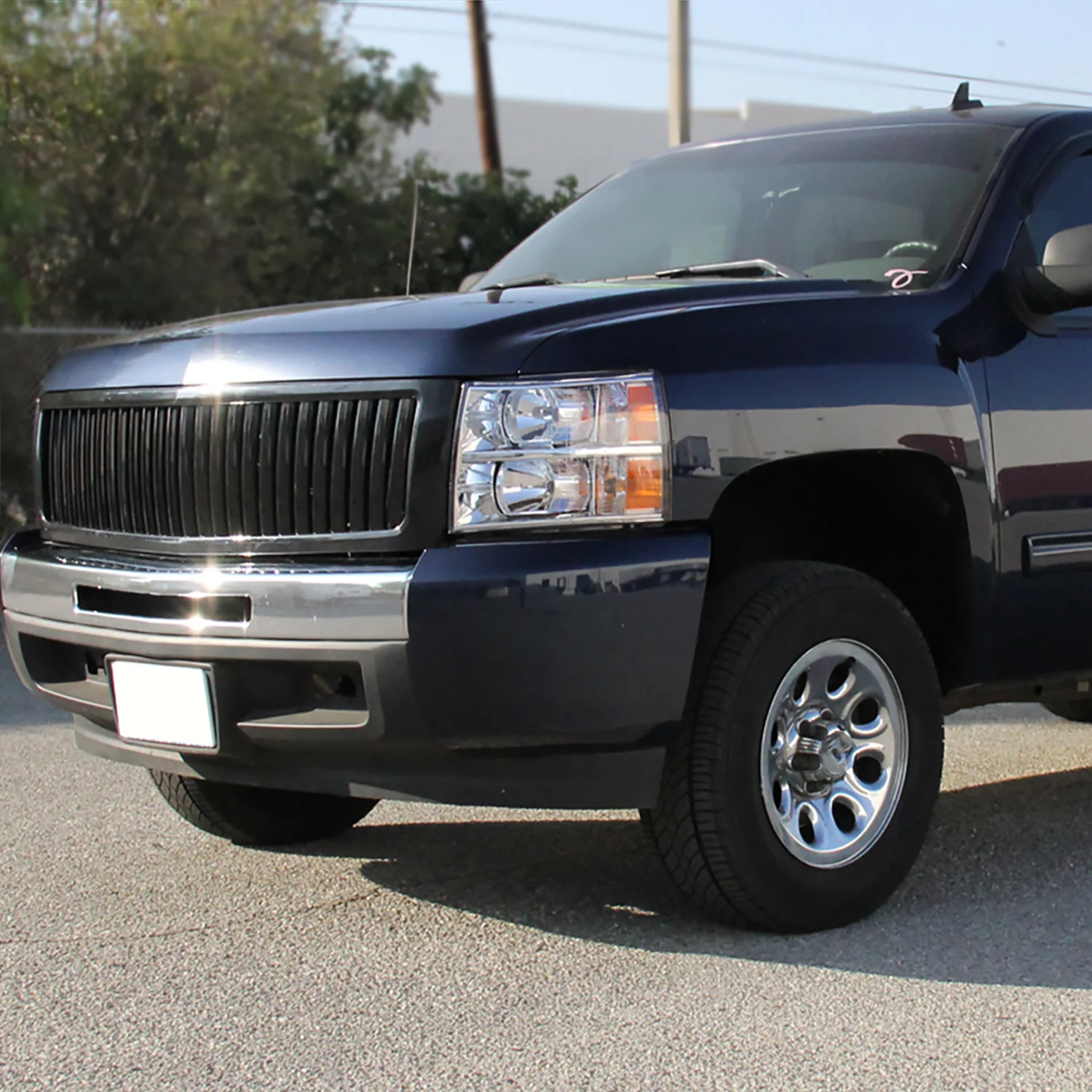 2007-2013 Chevy Silverado 1500/ 2500HD 3500HD Factory Headlights Chrome - Image 10