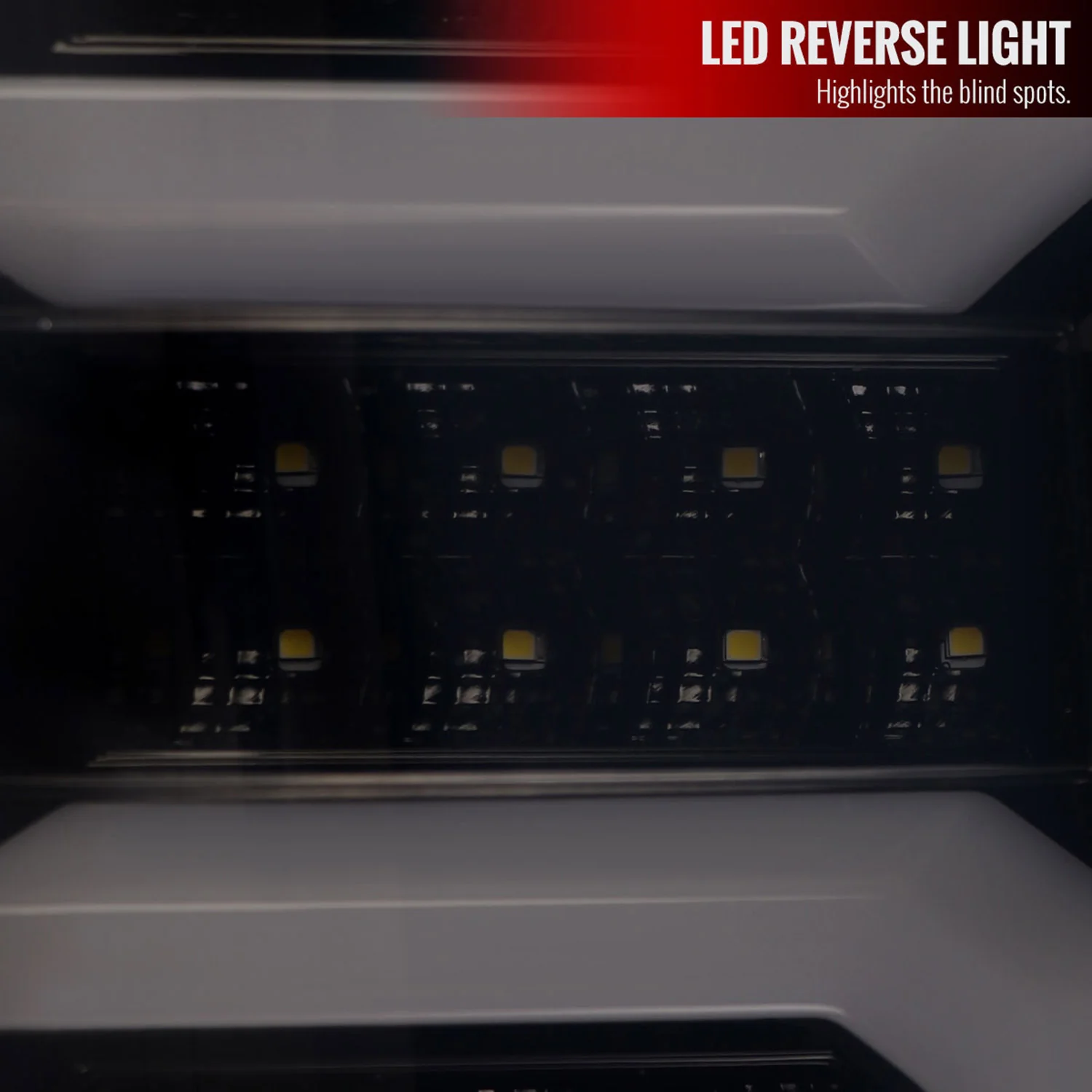 2007-2013 Chevy Silverado 1500 2500HD 3500HD LED Tail Lights White Bar Smoke - Image 5