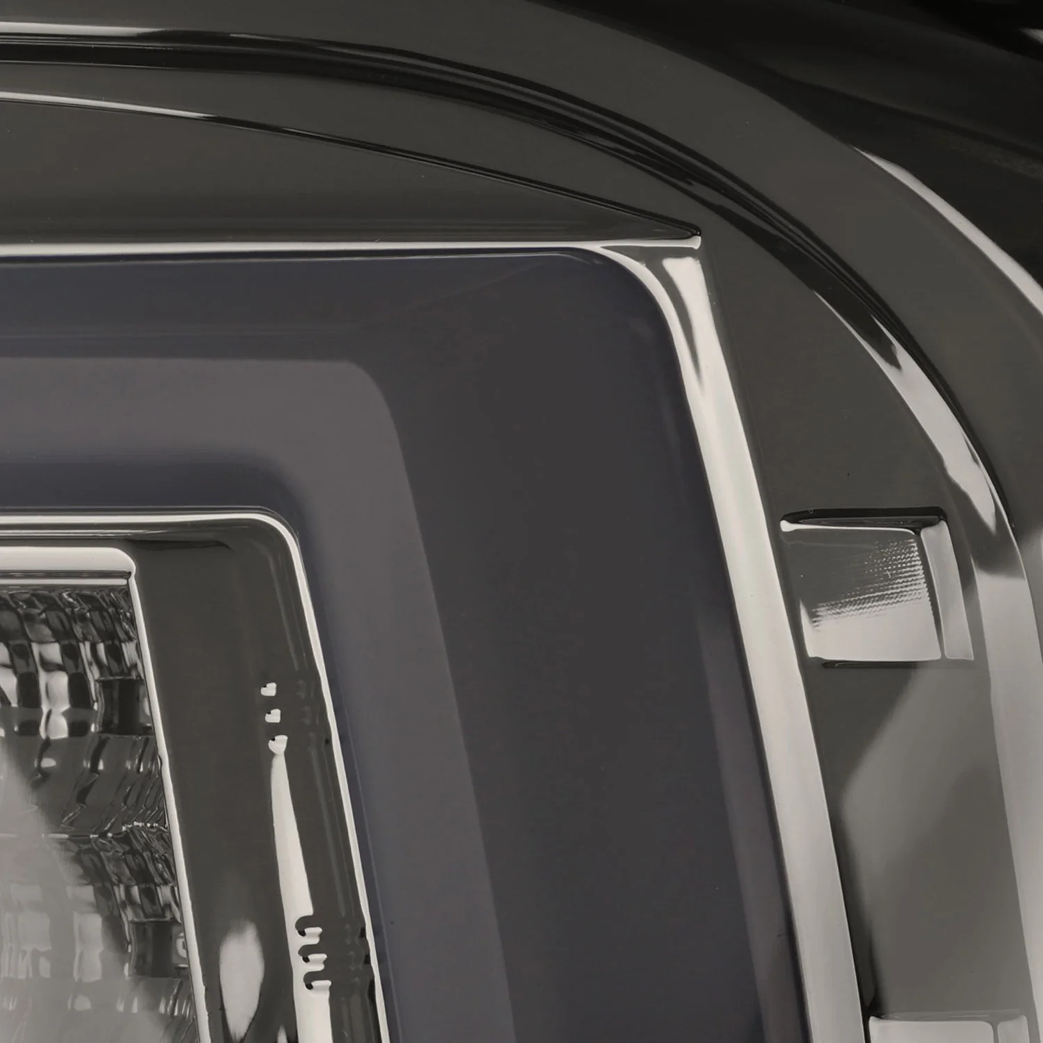 2007-2013 GMC Sierra 1500 2500HD 3500HD C-Bar LED Tail Lights Chrome/Smoke - Image 4