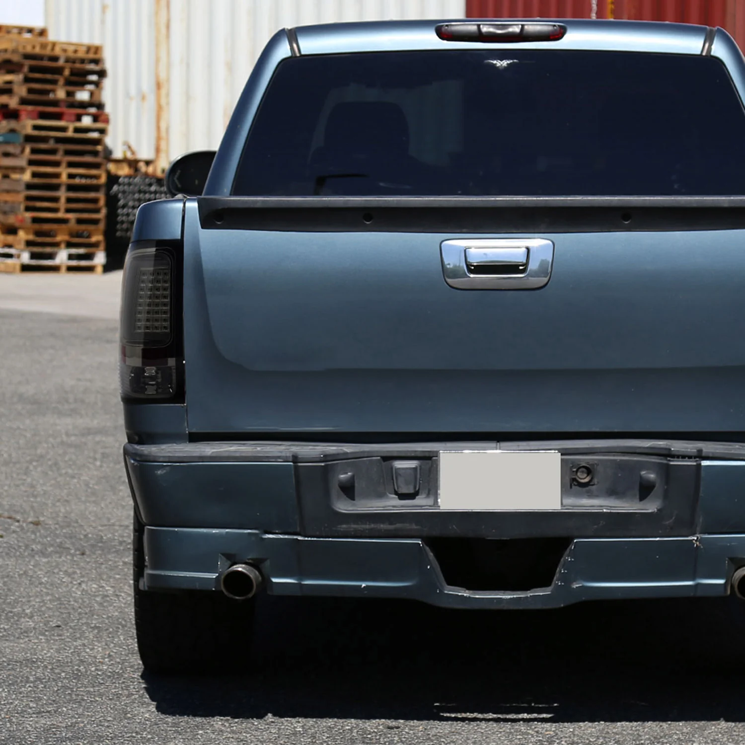 2007-2013 GMC Sierra 1500 2500HD 3500HD C-Bar LED Tail Lights Chrome/Smoke - Image 9