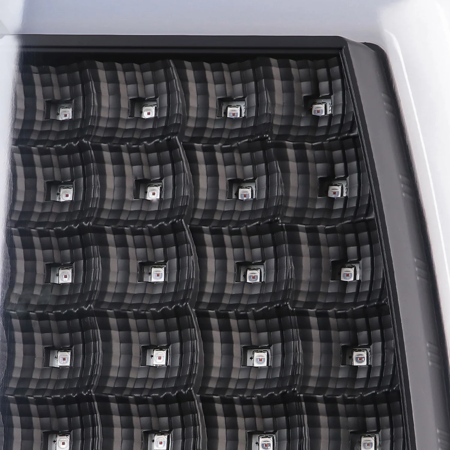 2007-2013 GMC Sierra 1500 2500HD 3500HD C-Bar LED Tail Lights Matt Black - Image 3