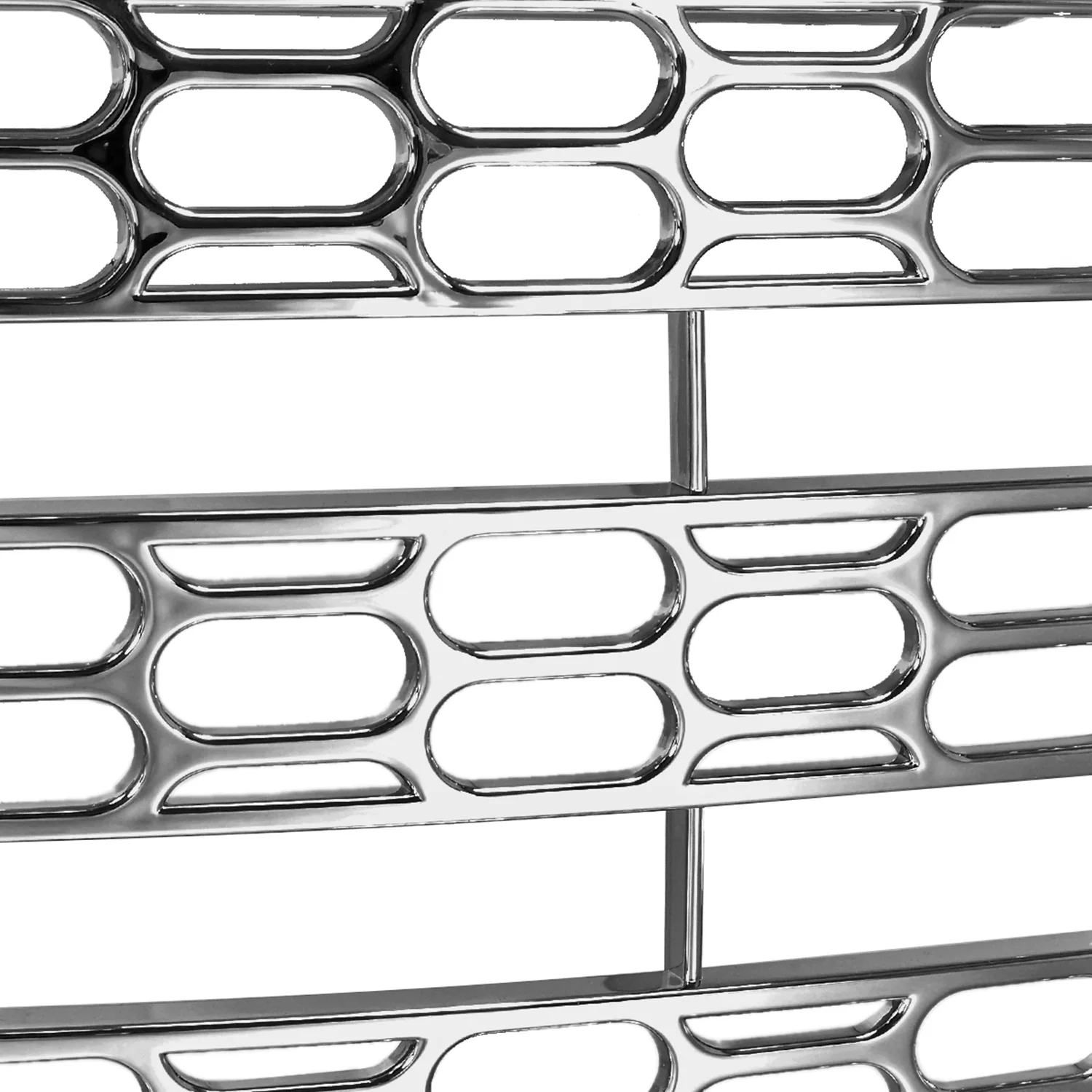 2007-2013 GMC Sierra 1500 Chrome ABS Mesh Grille - Image 3