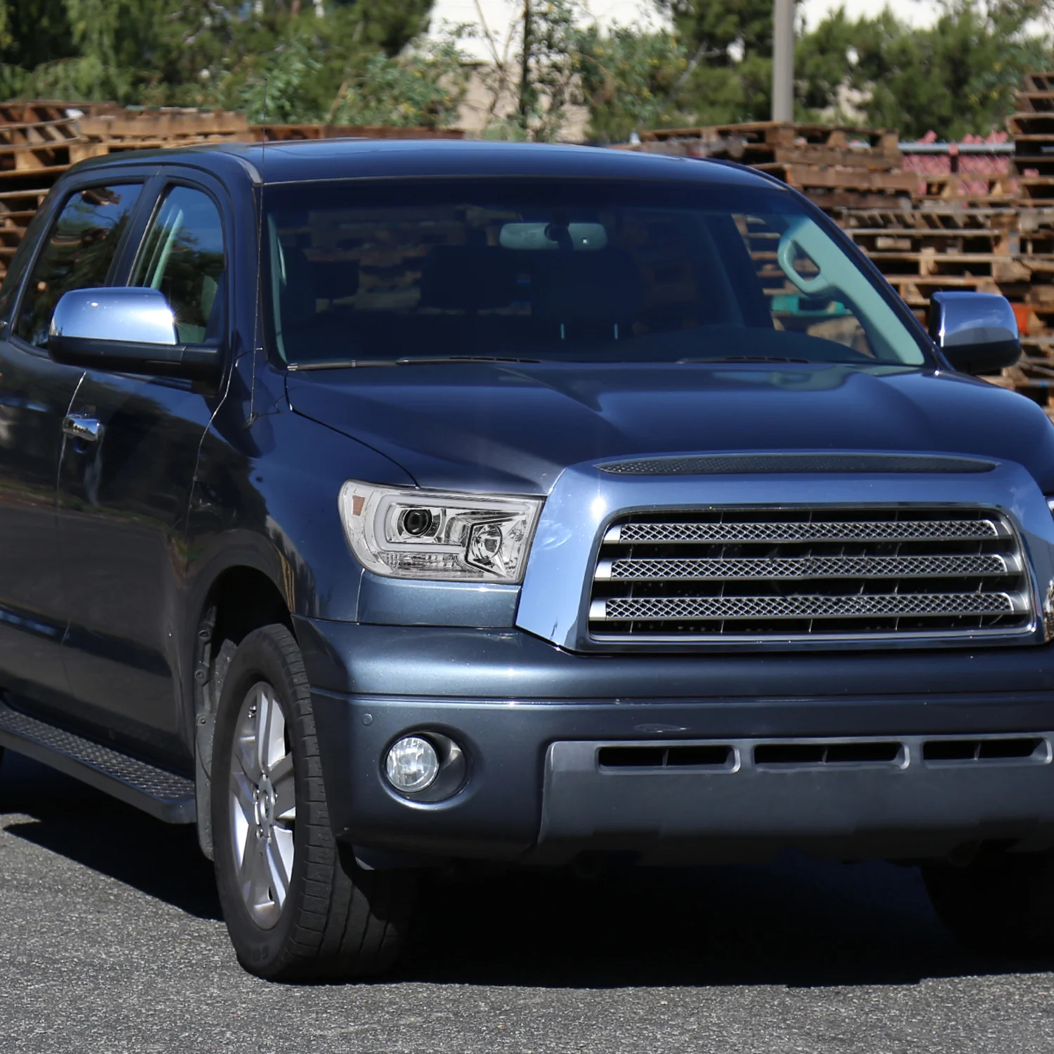 2007-2013 Toyota Tundra/ 2008-2017 Sequoia LED C-Bar Projector Headlights Chrome - Image 9