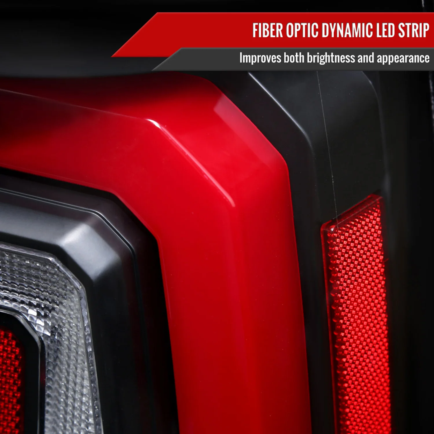 2007-2014 Chevy Tahoe/Suburban /GMC Yukon Red LED Turn Signal Tail Lights - Image 5