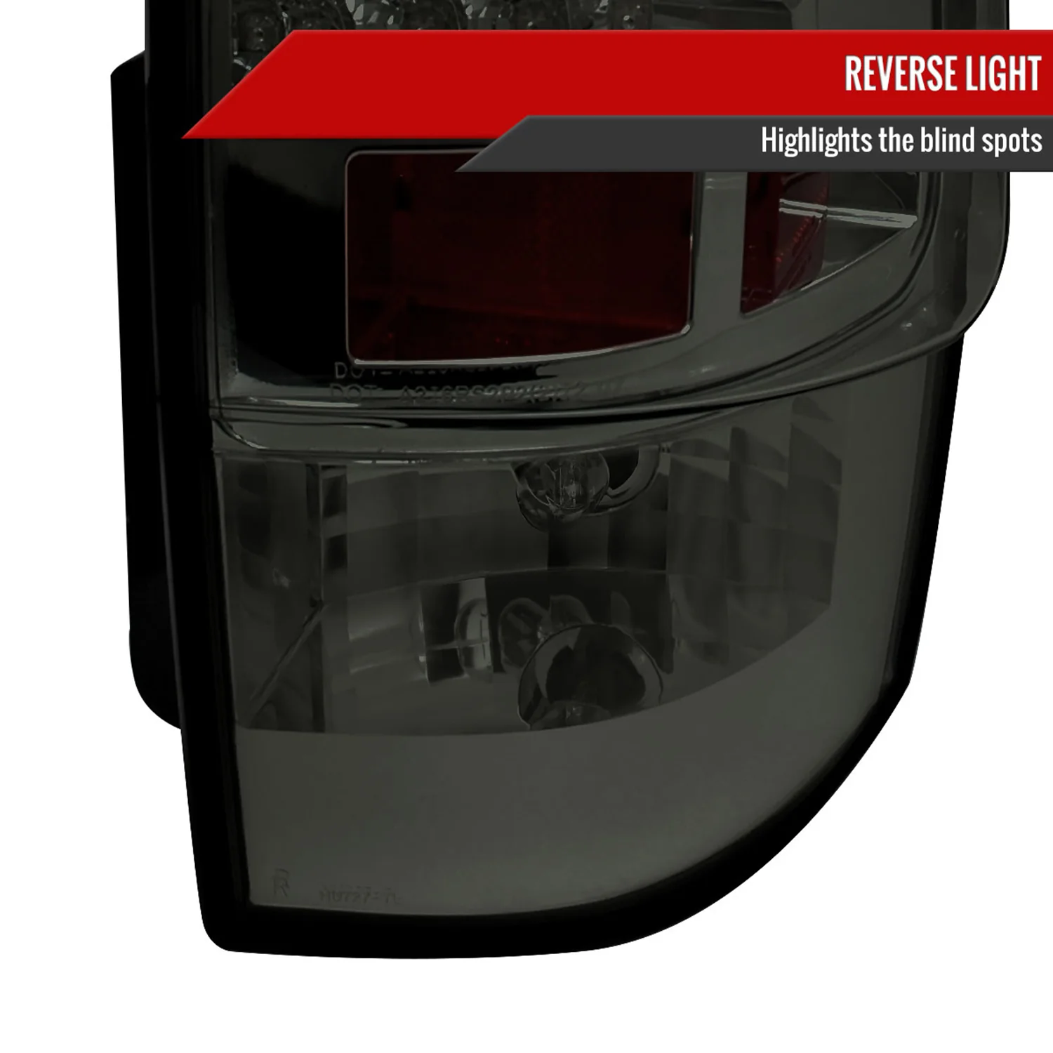 2007-2014 Chevy Tahoe/Suburban LED Tail Lights Chrome Housing/Smoke Lens - Image 5