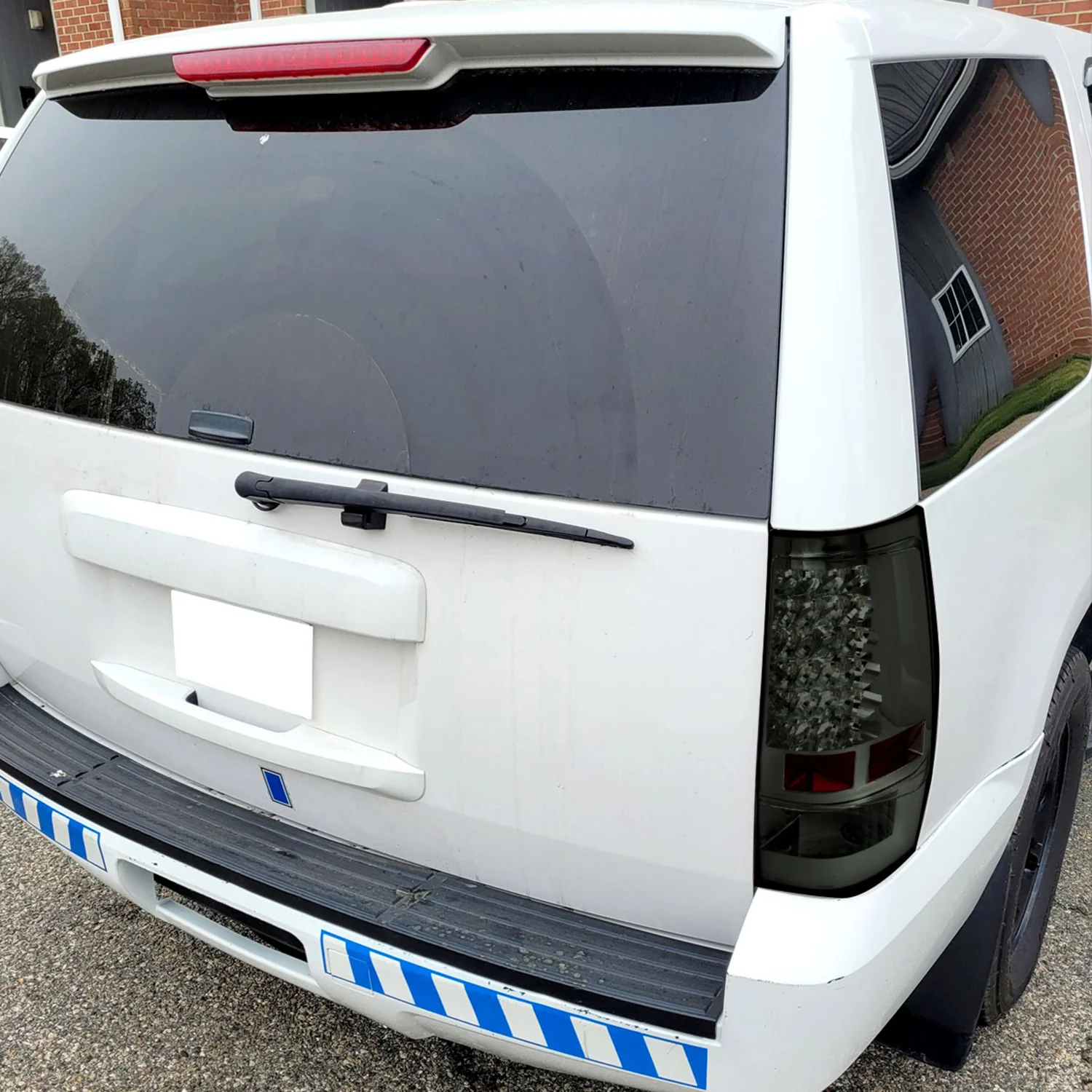 2007-2014 Chevy Tahoe/Suburban LED Tail Lights Chrome Housing/Smoke Lens - Image 8
