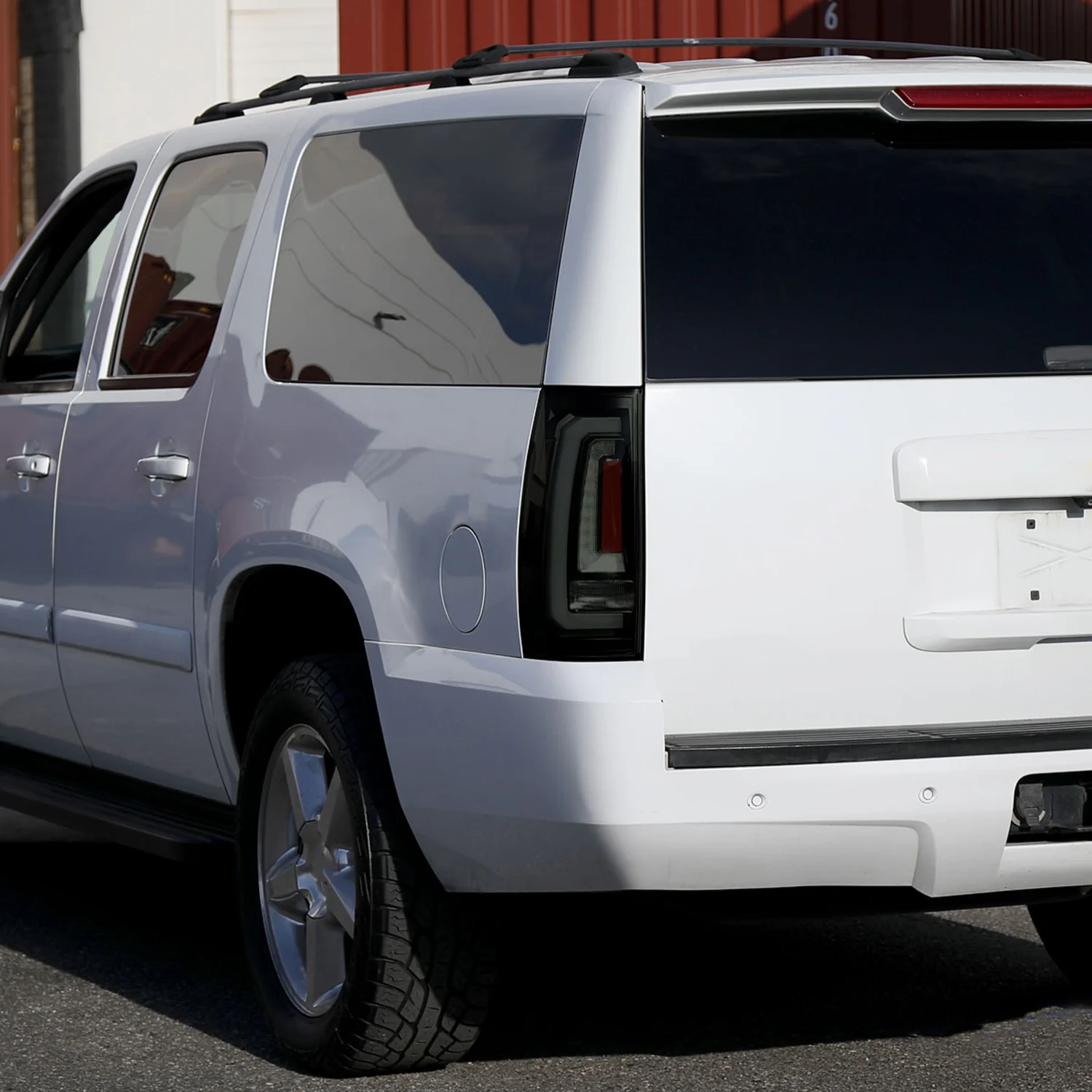 2007-2014 Chevy Tahoe/Suburban/Yukon/Denali LED Signal Tail Lights Matt Black - Image 10