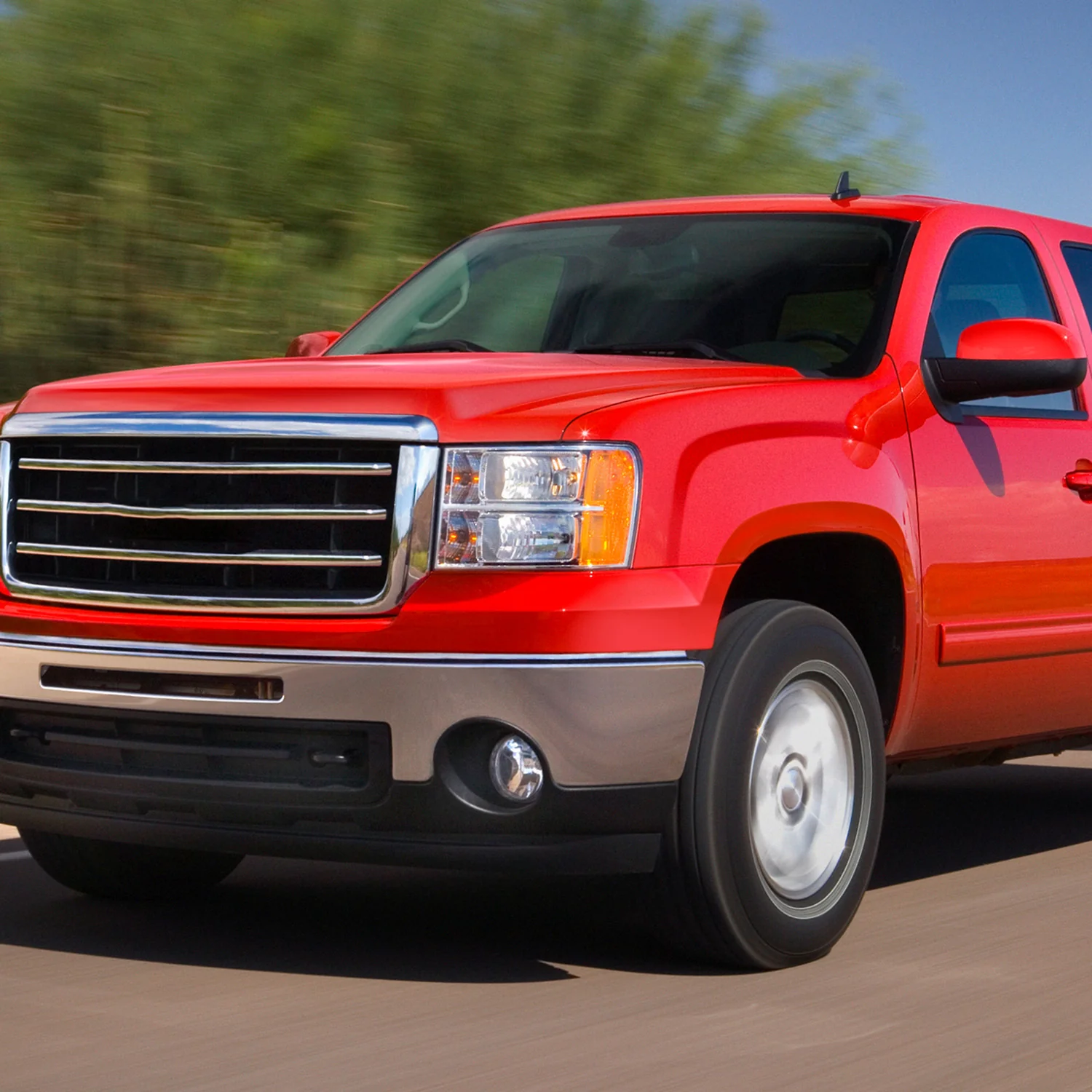 2007-2014 GMC Sierra Factory Style Headlights Chrome Housing/Clear Lens - Image 9