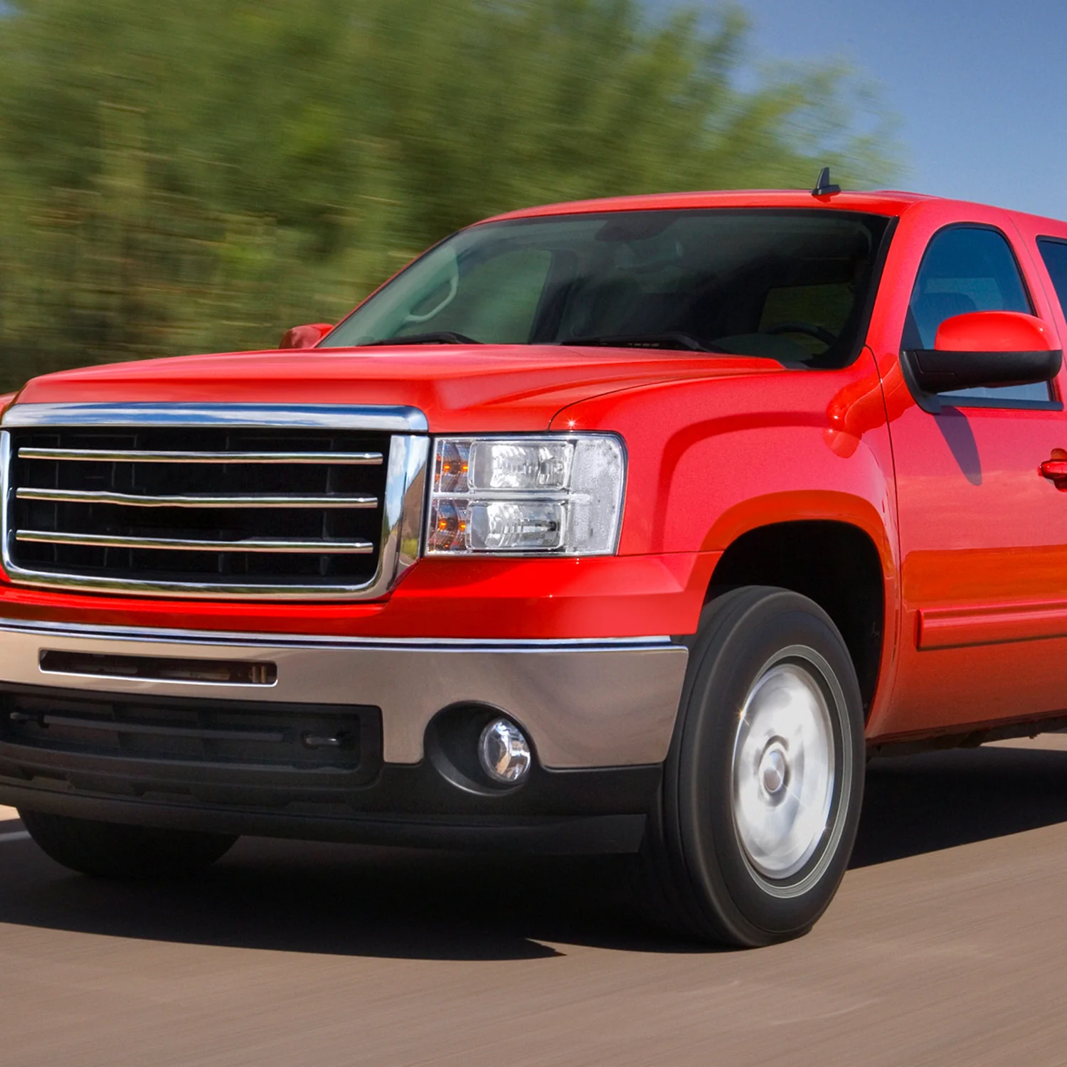 2007-2014 GMC Sierra Factory Style Headlights Clear Reflector Chrome/Clear - Image 9