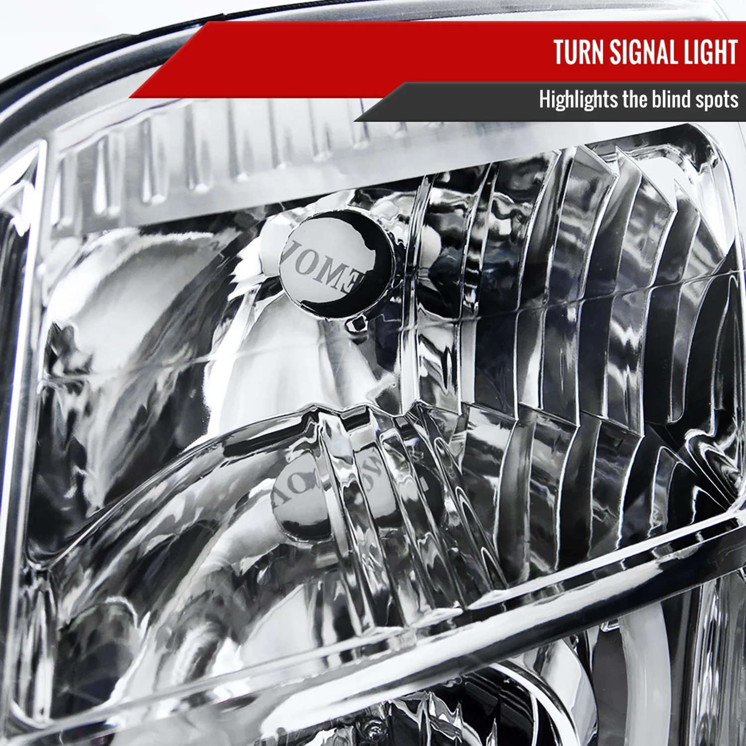 2007-2014 GMC Yukon/Yukon XL 1500/2500 LED U-Bar Projector Headlights Chrome - Image 6