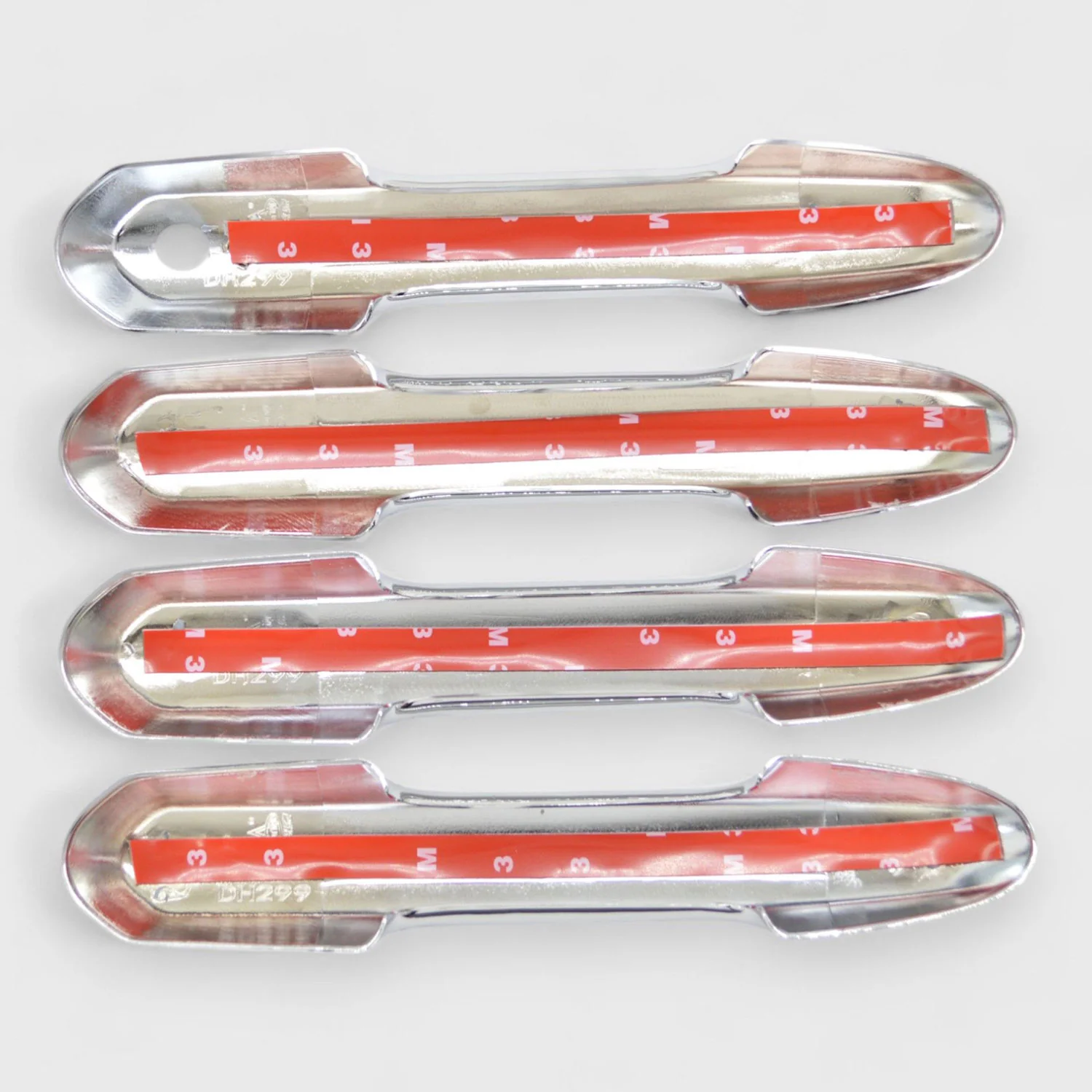 2007-2021 Toyota Tundra Door Handle Cover Chrome 9Pcs ABS Plastic - Image 3