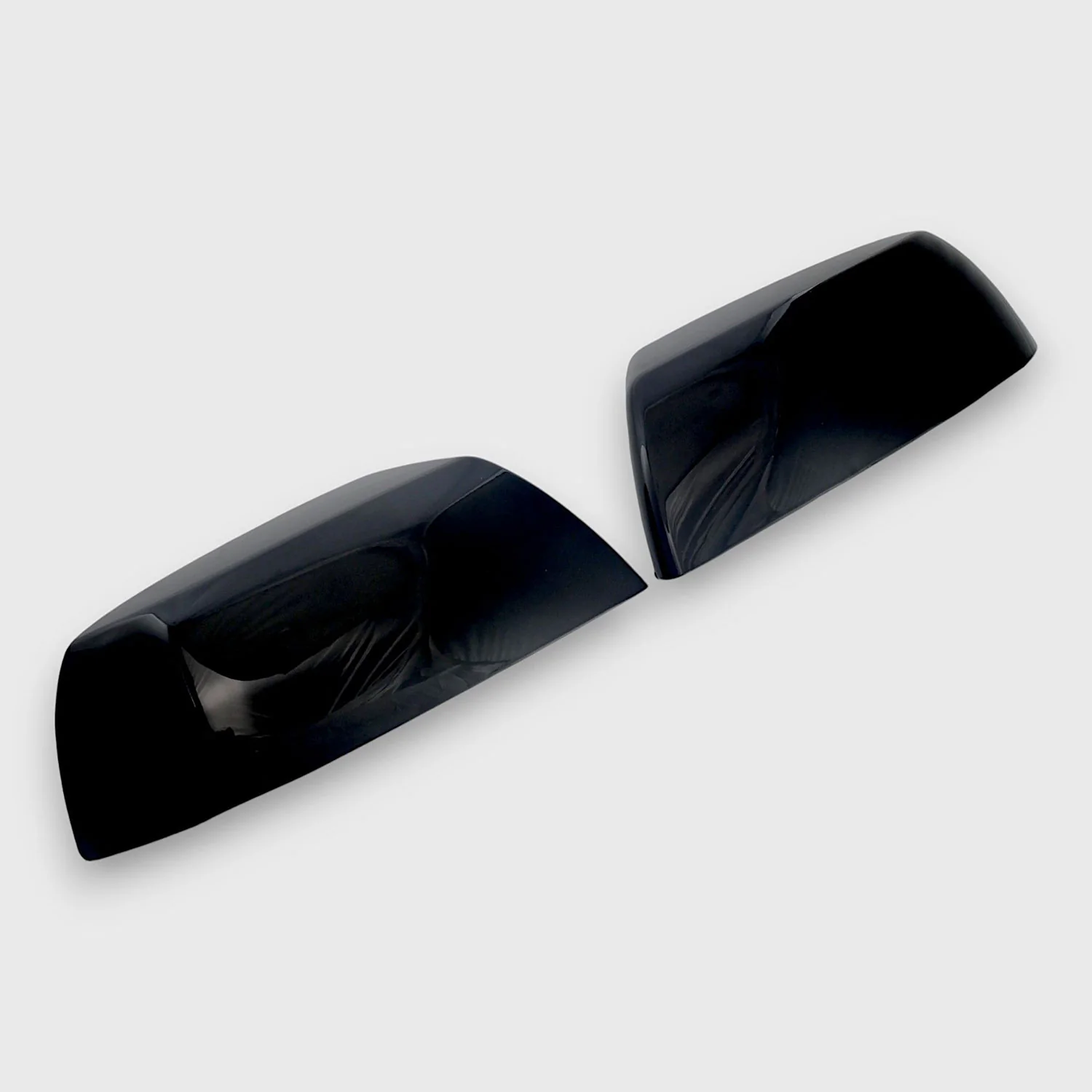 2007-2021 Toyota Tundra / Sequoia Mirror Cover Caps Gloss Black 2Pcs ABS Plastic - Image 2