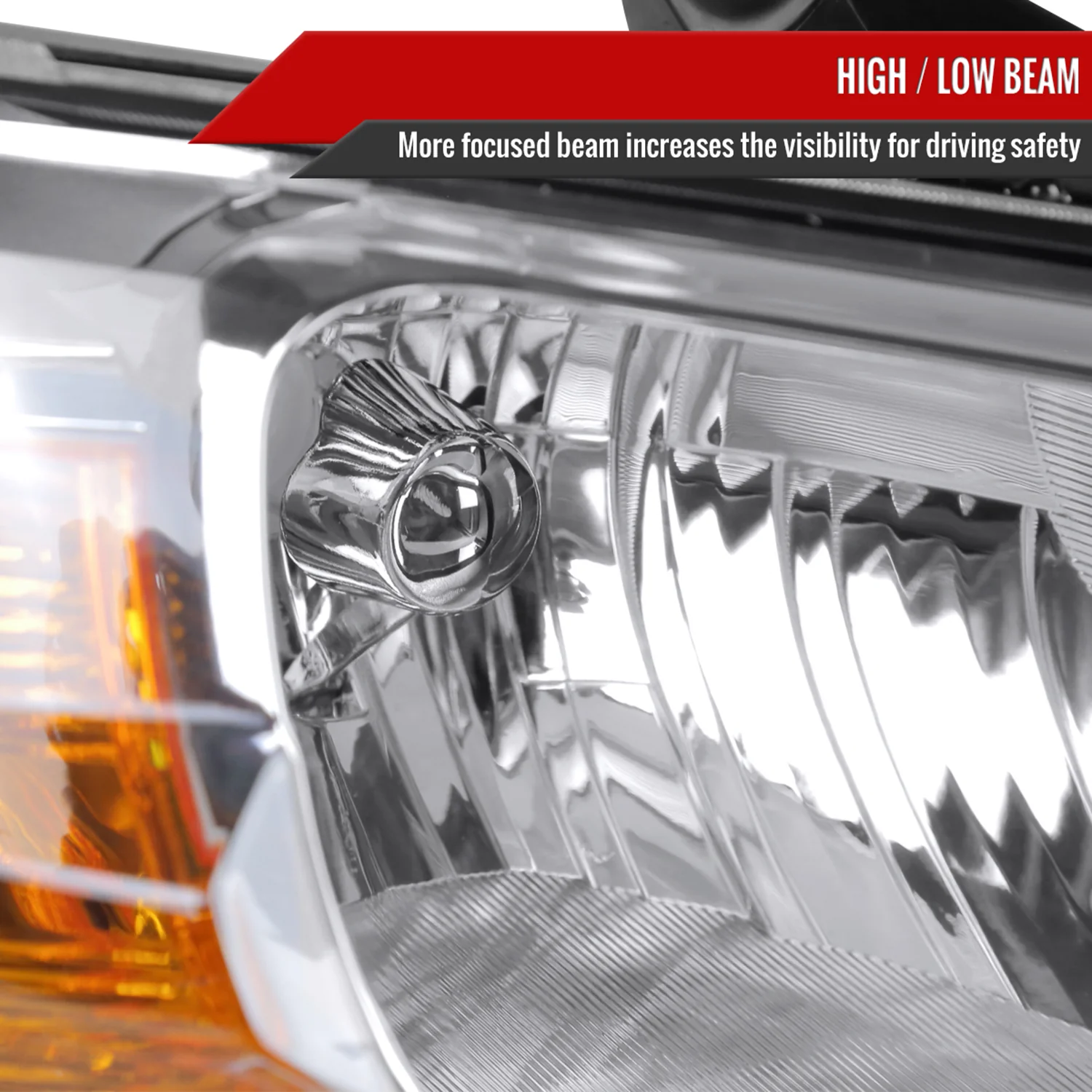 2008-2010 Dodge Grand Caravan Factory Crystal Headlight - Passenger Side - Image 3