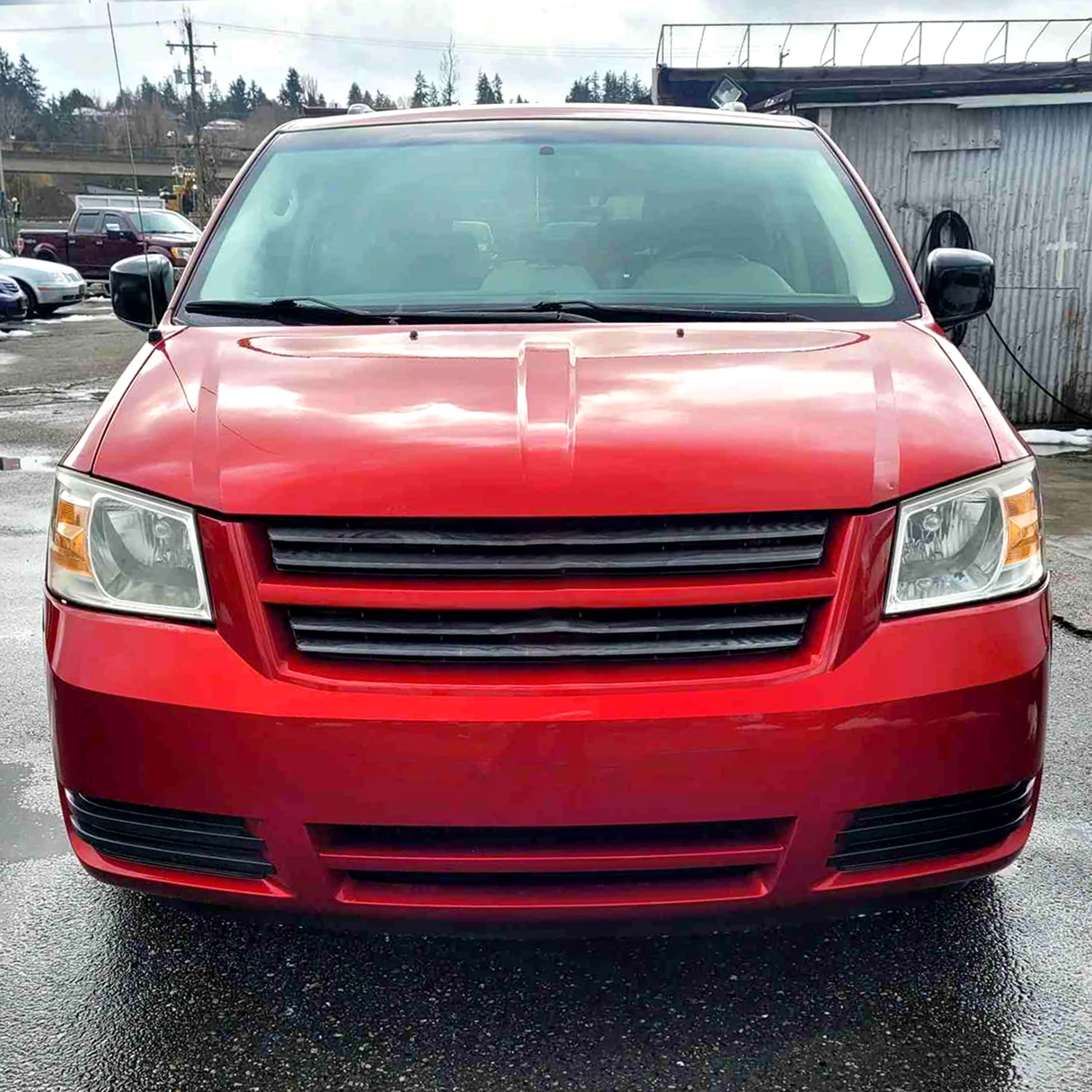 2008-2010 Dodge Grand Caravan Factory Style Headlights - Chrome/Clear Lens - Image 10