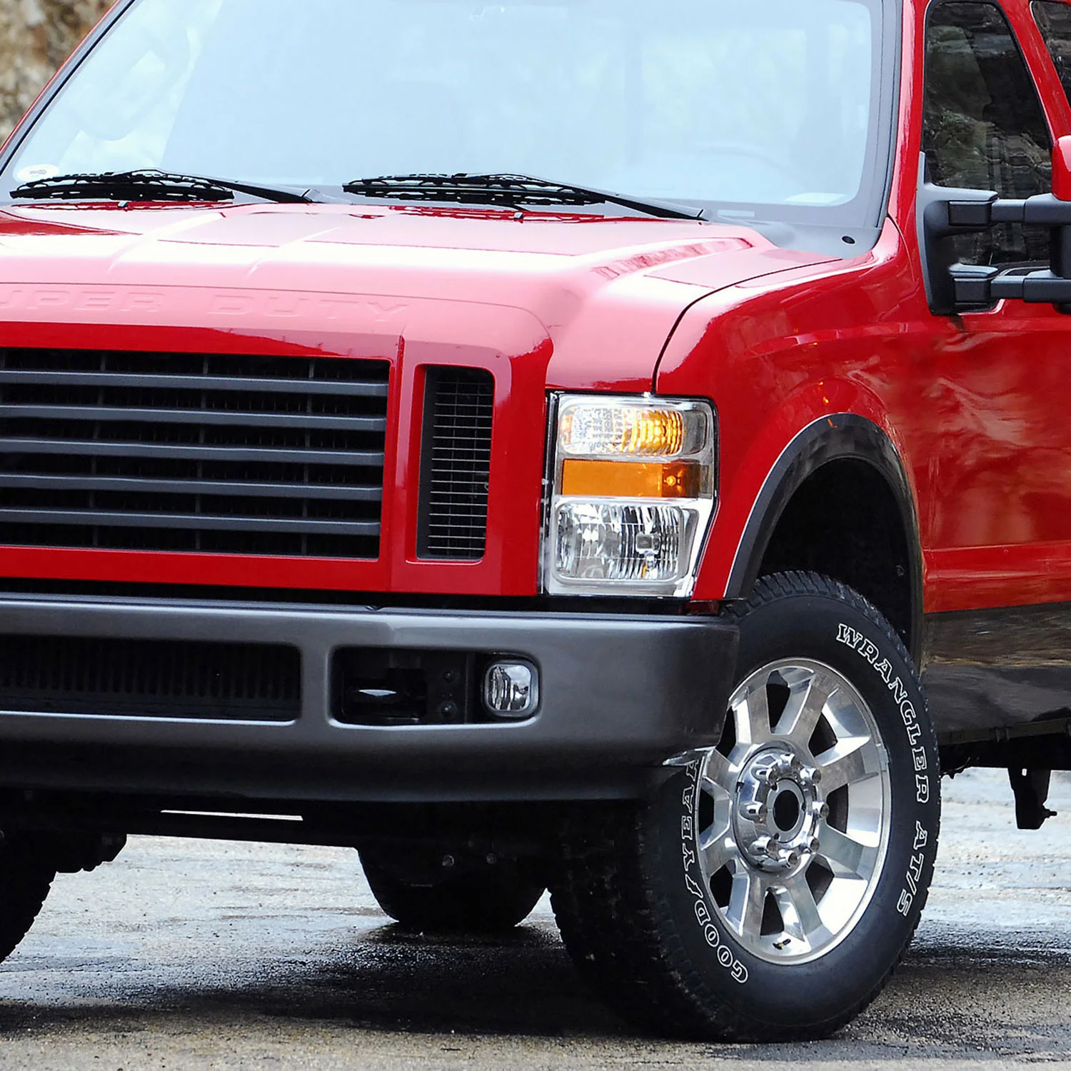 2008-2010 Ford F-250/F-350/F-450/F-550 Super Duty H10 Fog Lights Chrome/Clear - Image 10