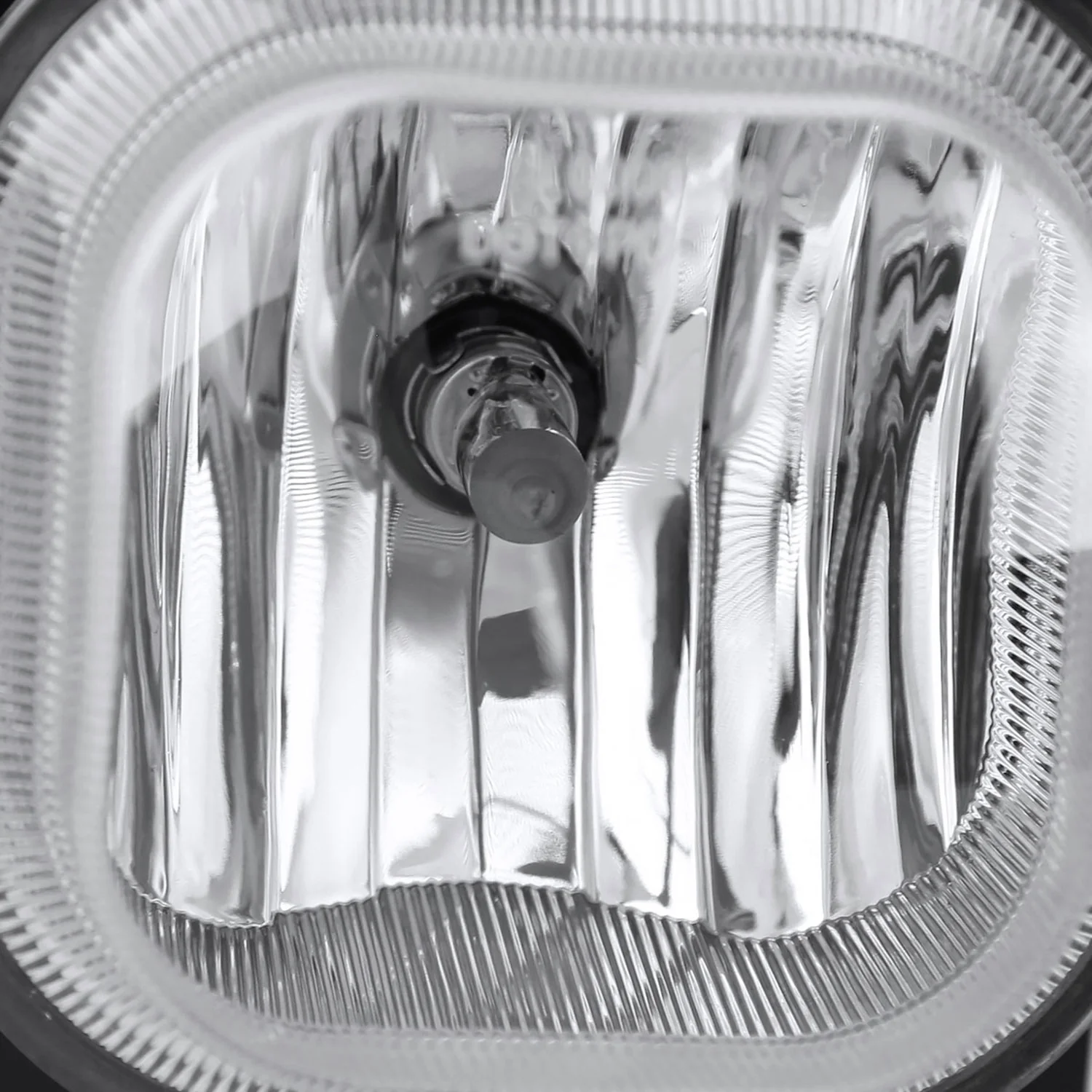 2008-2010 Ford F-250/F-350/F-450/F-550 Super Duty H10 Fog Lights Chrome/Clear - Image 2