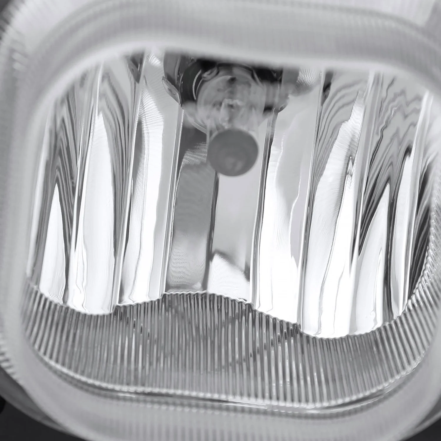 2008-2010 Ford F-250/F-350/F-450/F-550 Super Duty H10 Fog Lights Chrome/Clear - Image 3