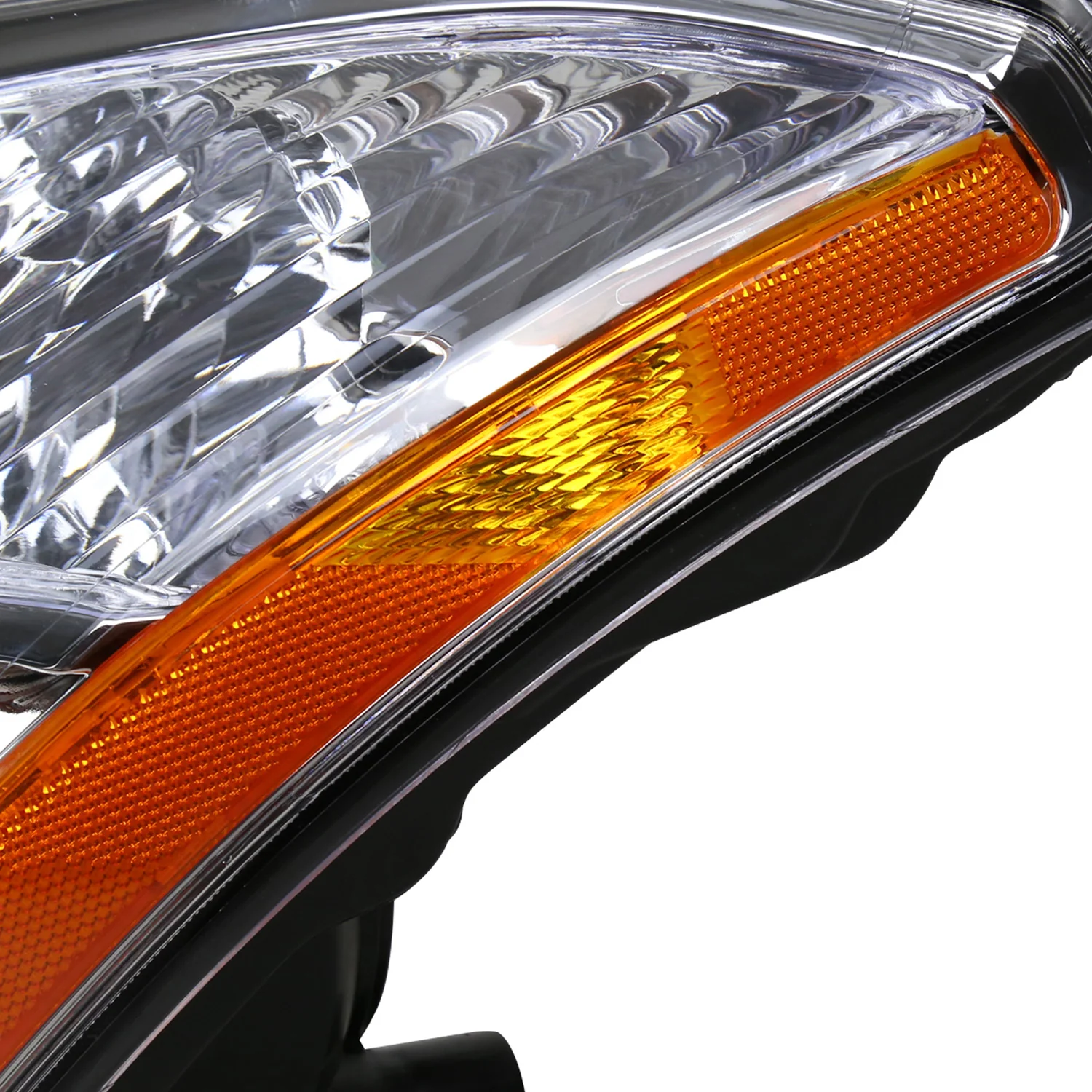 2008-2013 Nissan Rogue/ Rogue Select Headlight Amber Reflector - Driver Side - Image 6