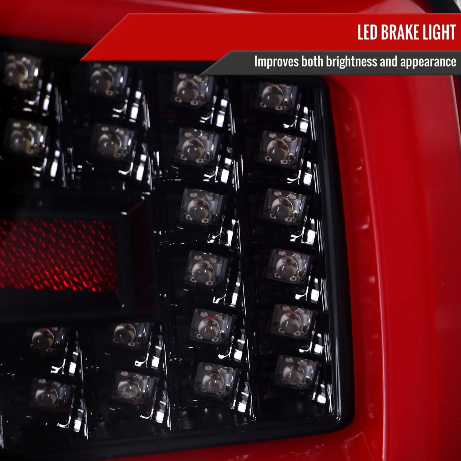 2008-2014 Subaru Impreza WRX/STI LED Turn Signal Tail lights Jet Black/Clear - Image 4