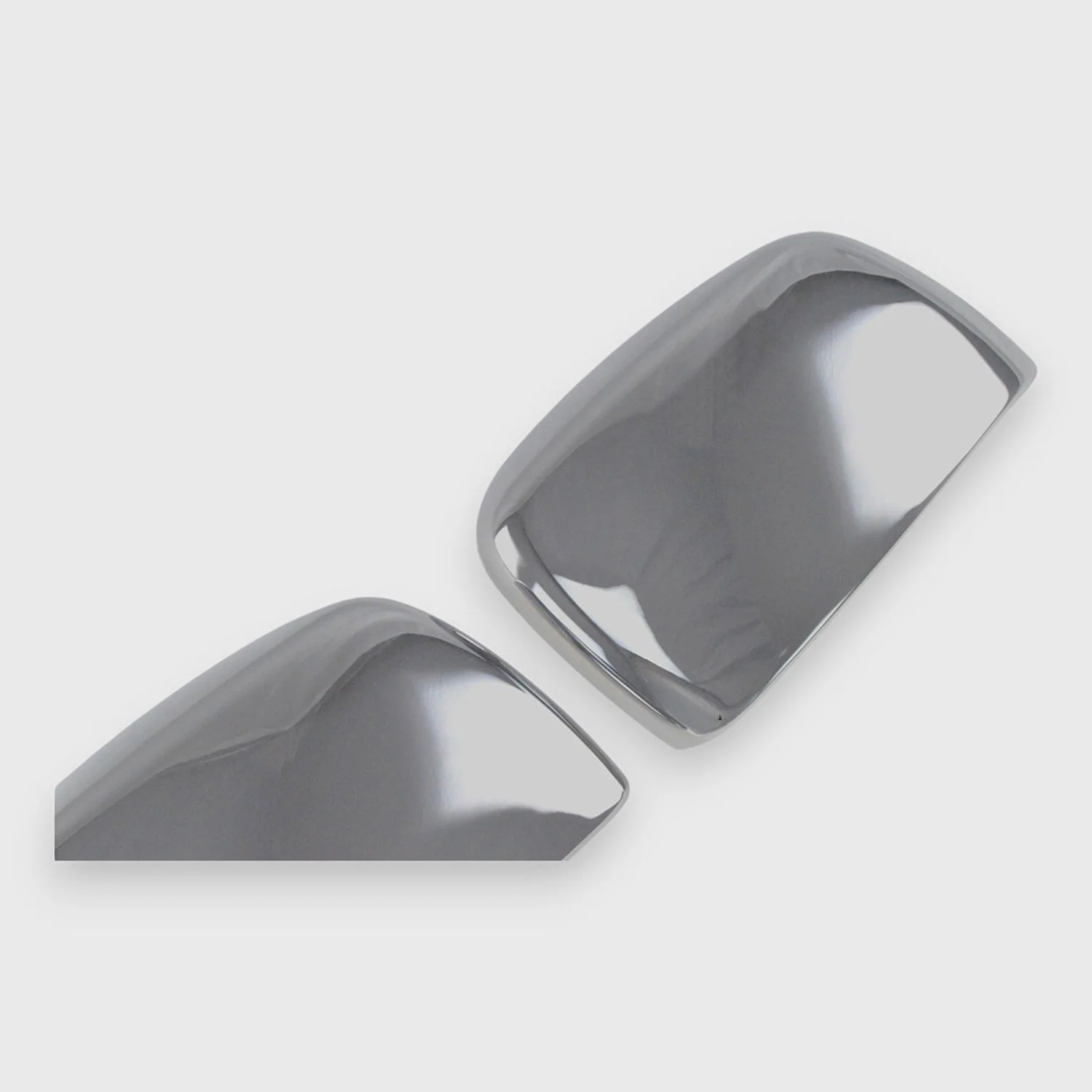 2008-2020 Dodge Grand Caravan Mirror Cover Caps Chrome 2Pcs ABS Plastic - Image 2
