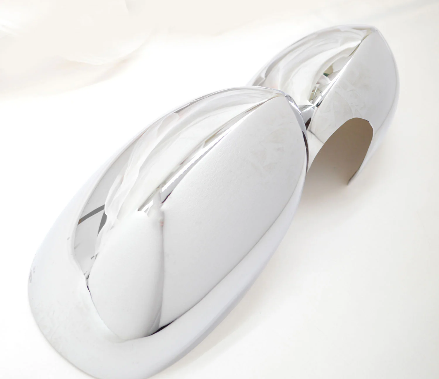 2008-2023 Dodge Challenger Mirror Cover Caps Chrome 2Pcs ABS Plastic - Image 4