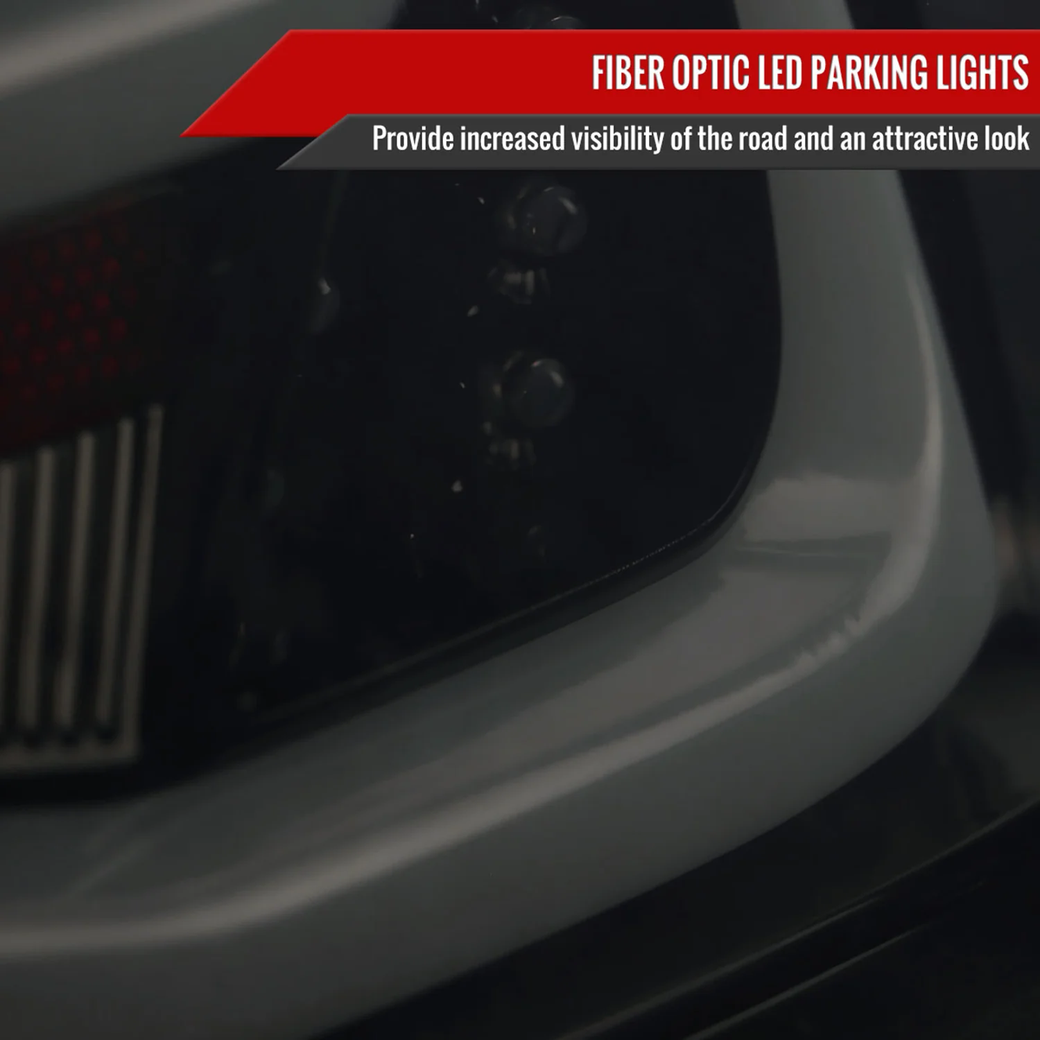2009-2011 BMW E90 3-Series 4Dr Sedan Red LED Tail Light Glossy Black/Clear - Image 3