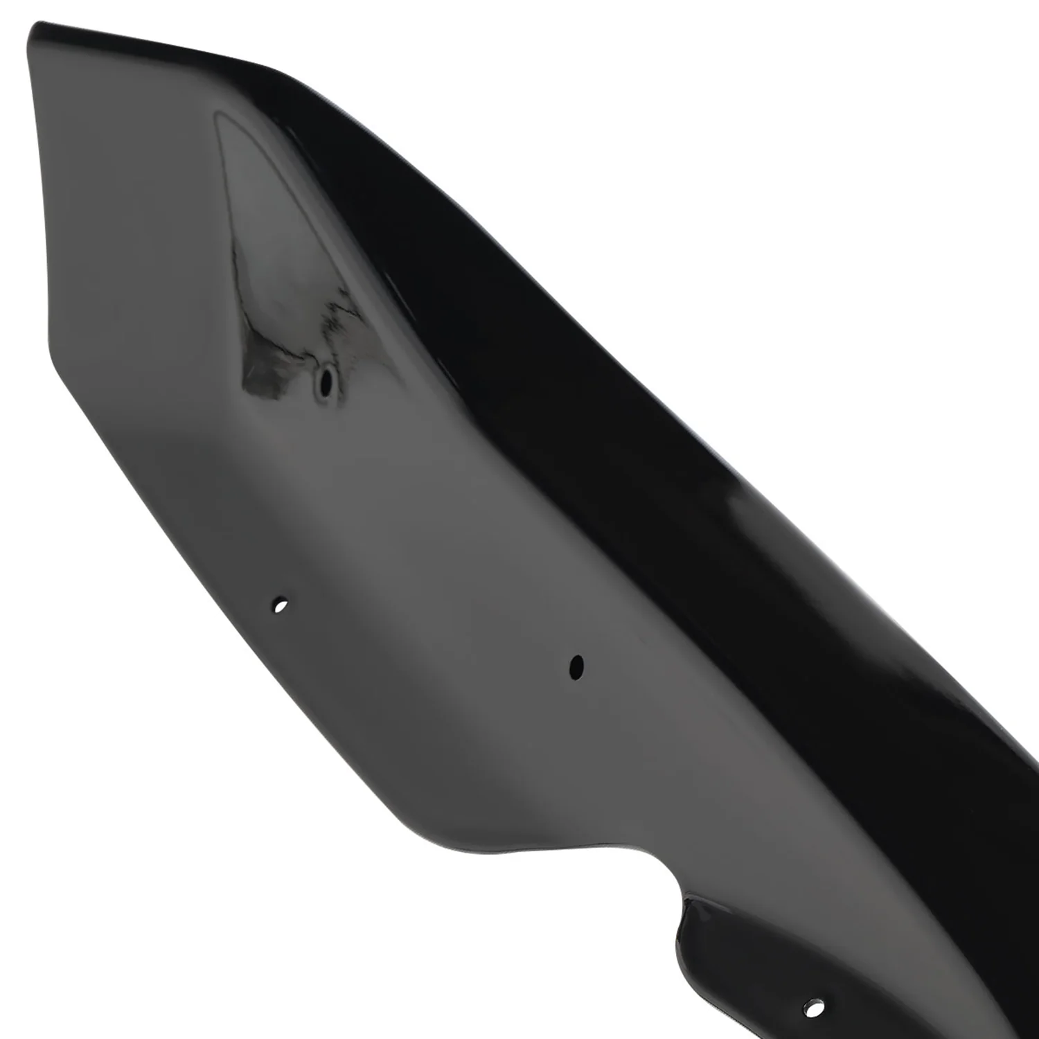 2009-2012 Nissan 370Z Glossy Black/Red Trim 3PC Front Bumper Lip Splitter Kit - Image 5