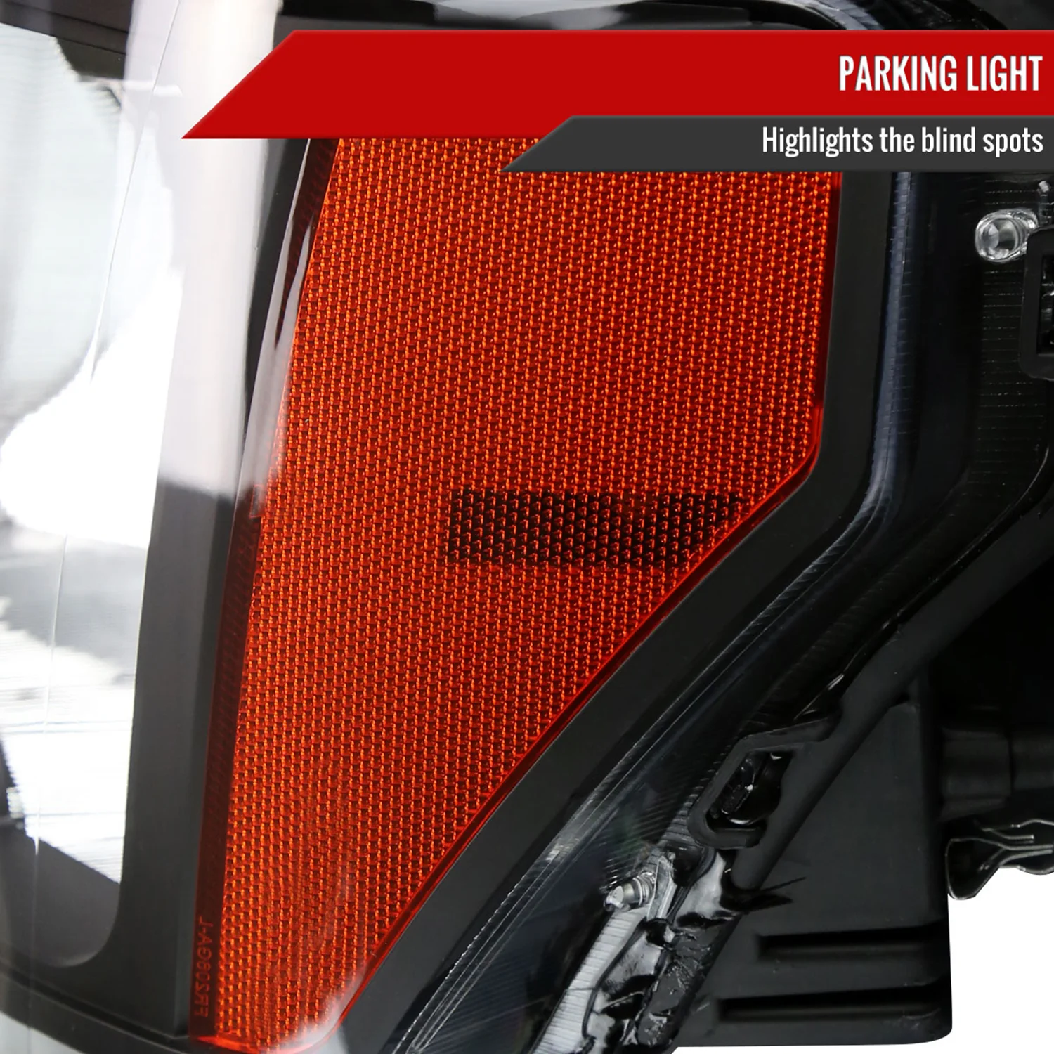 2009-2014 Ford F-150 Factory Style Headlights Matte Black Housing/Clear Lens - Image 5