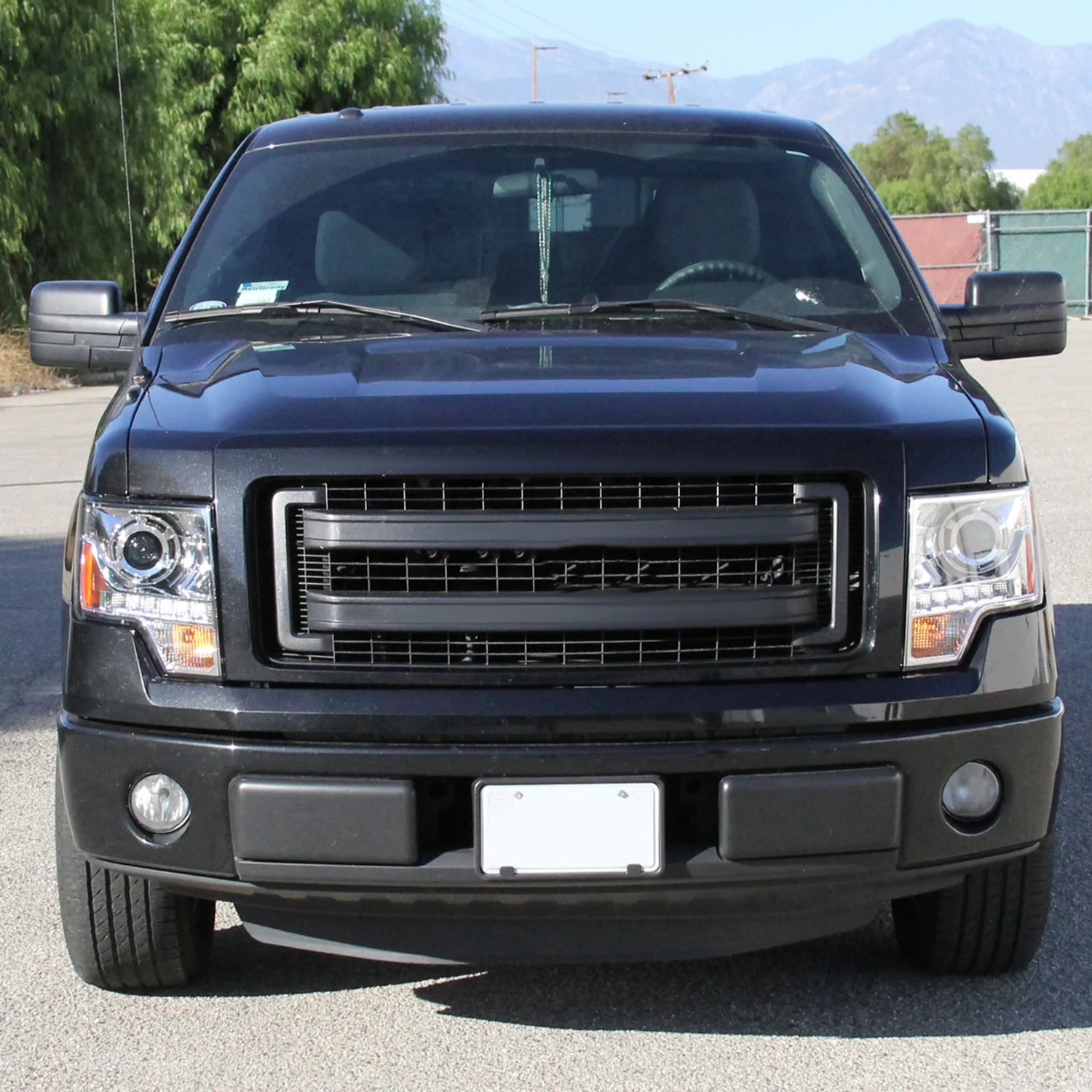 2009-2014 Ford F-150 Projector Headlights w/ LED Light Strip Chrome/Clear Lens - Image 10