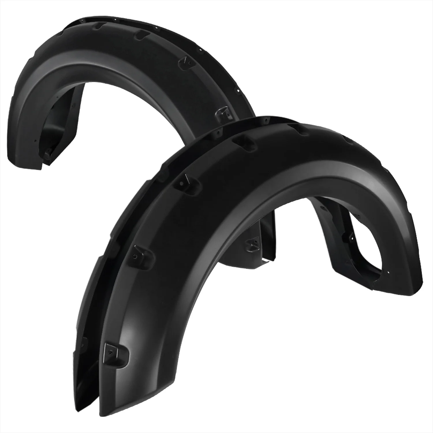 2009-2014 Ford F-150 Styleside Smooth Rivet Style Fender Flares Protector