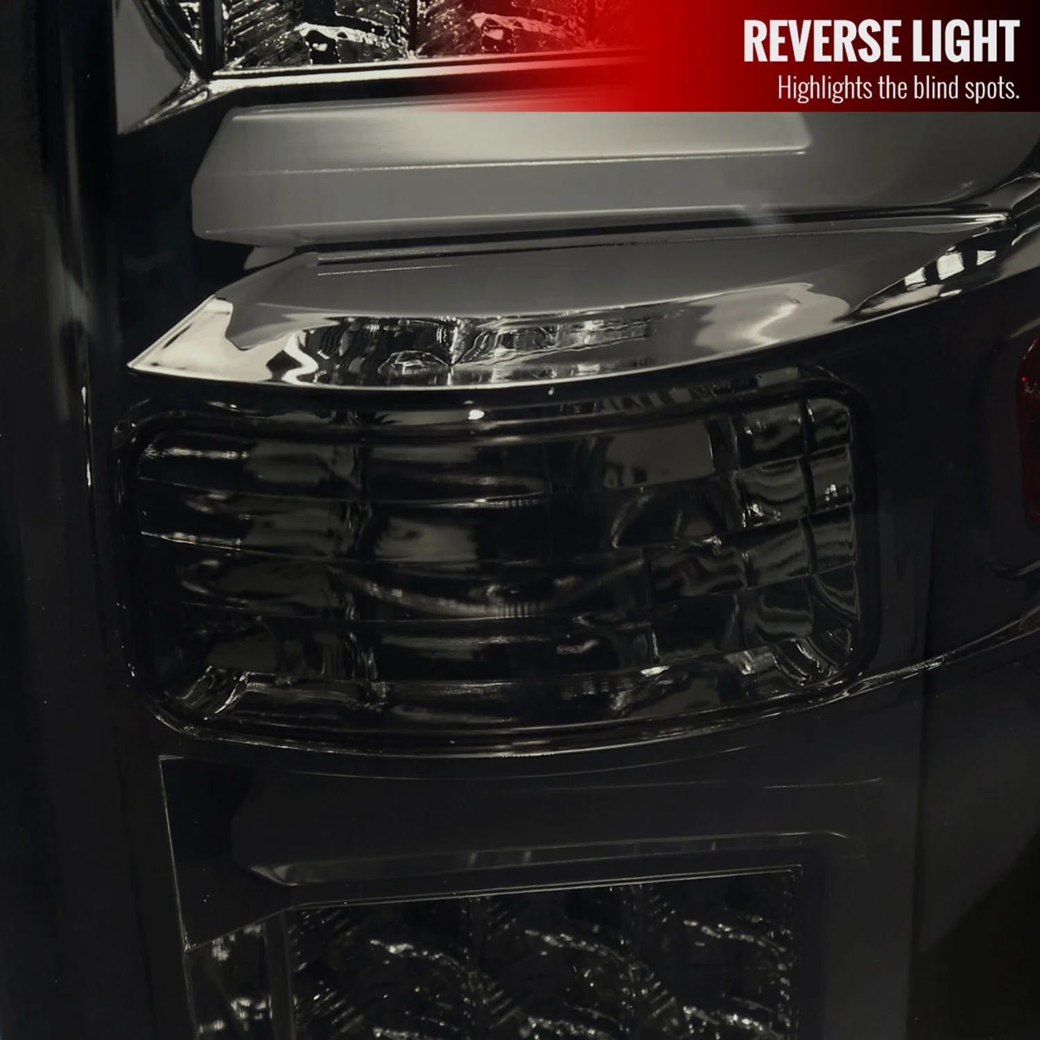 2009-2014 Ford F-150 White C-Bar LED Tail Lights Chrome Housing/Smoke Lens - Image 5
