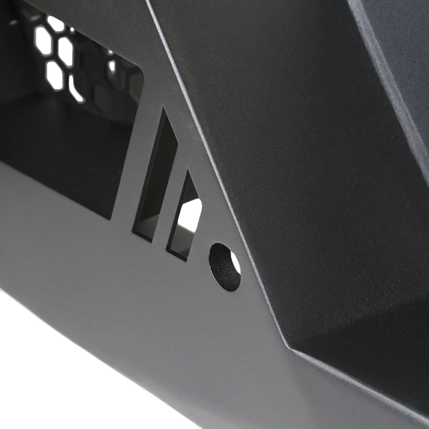 2009-2018 Dodge RAM 1500 2500 3500 Black Heavy Duty Steel Rear Step Bumper - Image 5