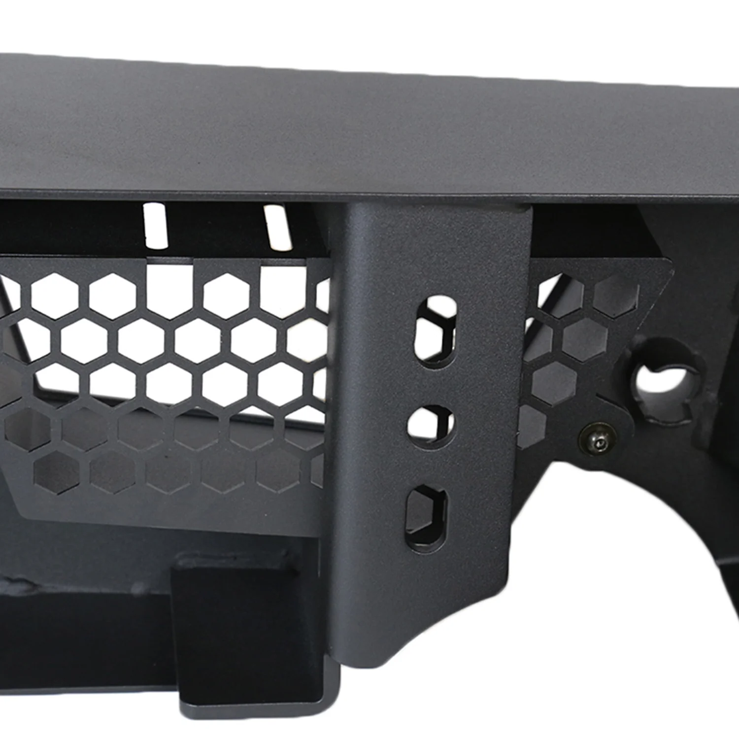 2009-2018 Dodge RAM 1500 2500 3500 Black Heavy Duty Steel Rear Step Bumper - Image 8