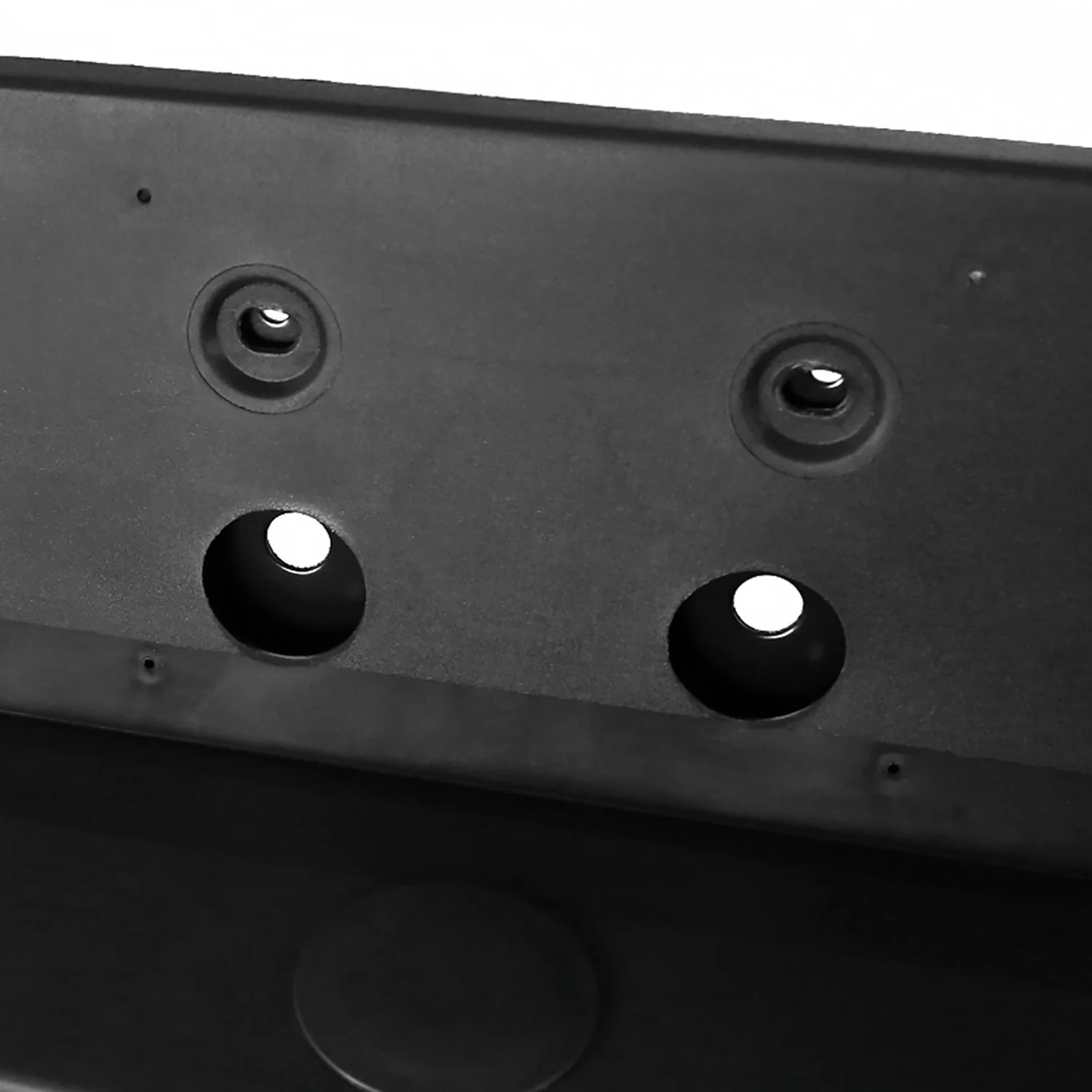2009-2018 Dodge RAM 1500 2500 3500 Black Steel Replacement Rear Step Bumper - Image 4