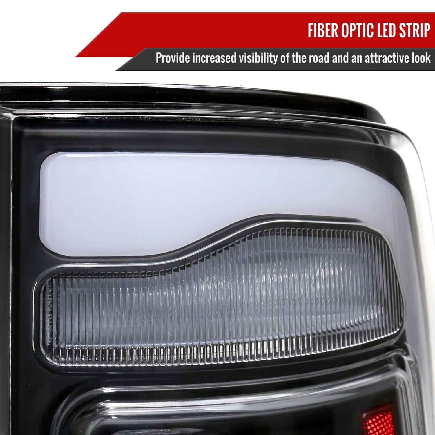 2009-2018 Dodge RAM 1500 2500 3500 LED Bar Tail Lights Matt Black - Image 3