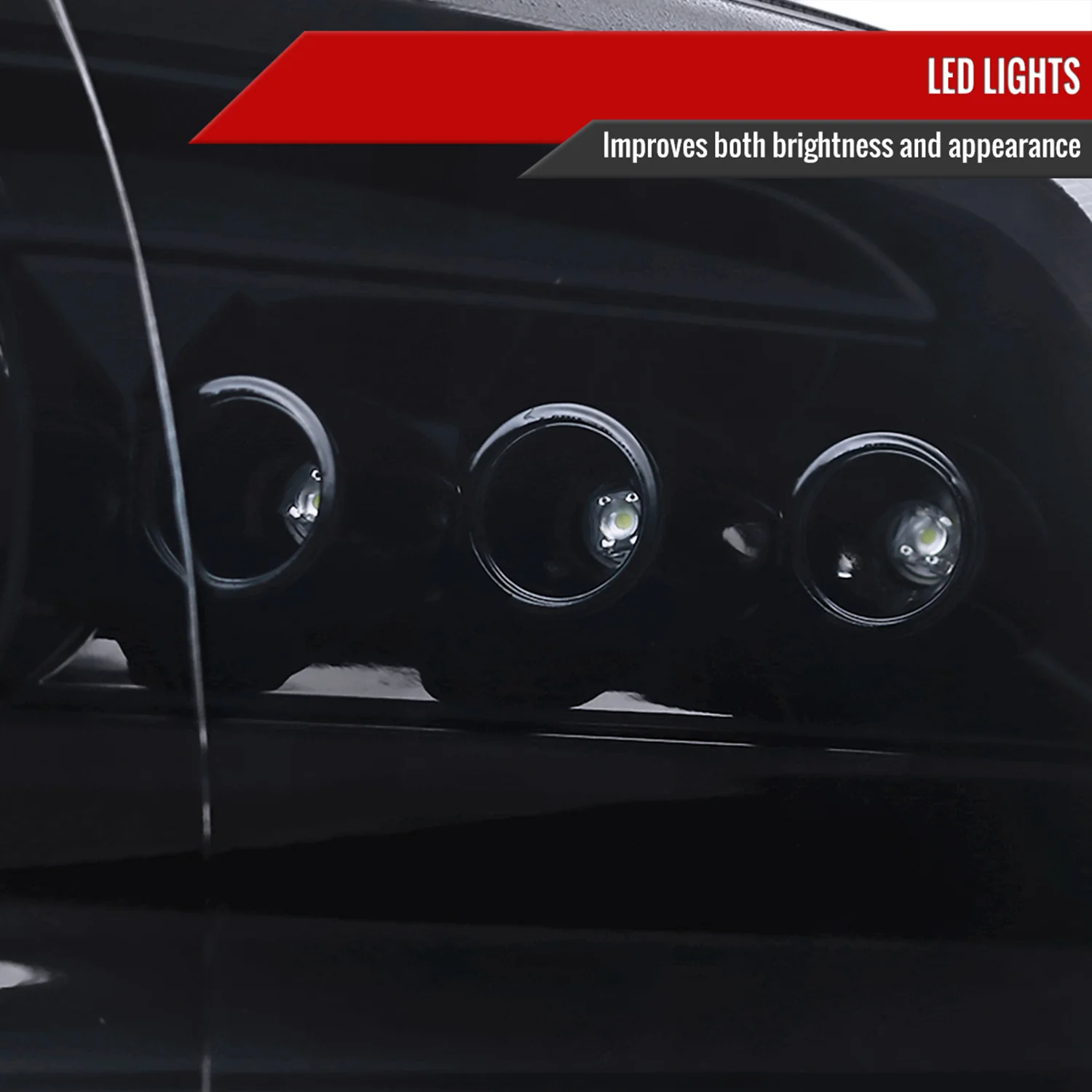 2009-2018 Dodge RAM 1500 / RAM 2500 3500 Dual Halo Headlights Smoke - Image 5