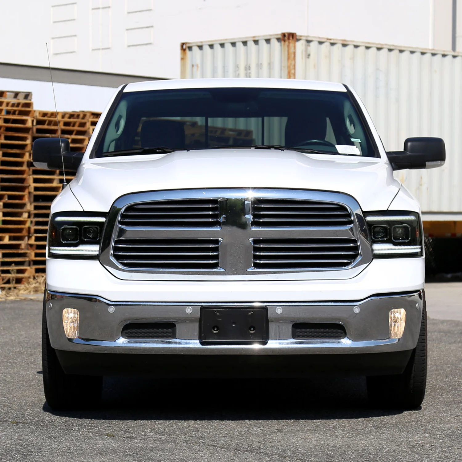 2009-2018 Dodge RAM 1500 / RAM 2500 3500 Headlights Matte Black/Smoked - Image 10
