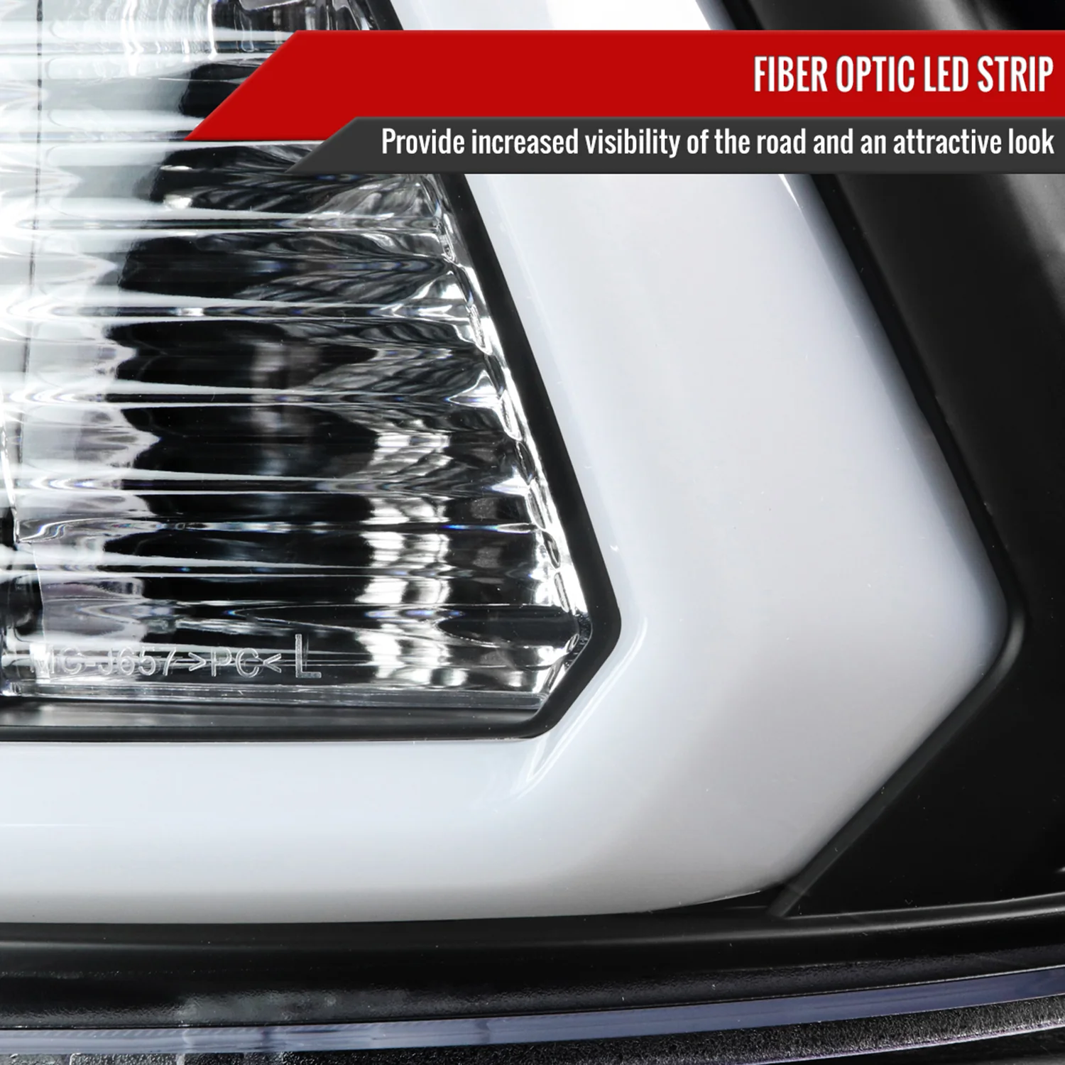 2009-2018 Dodge RAM 1500 / RAM 2500 3500 LED C-Bar Headlights Black - Image 5