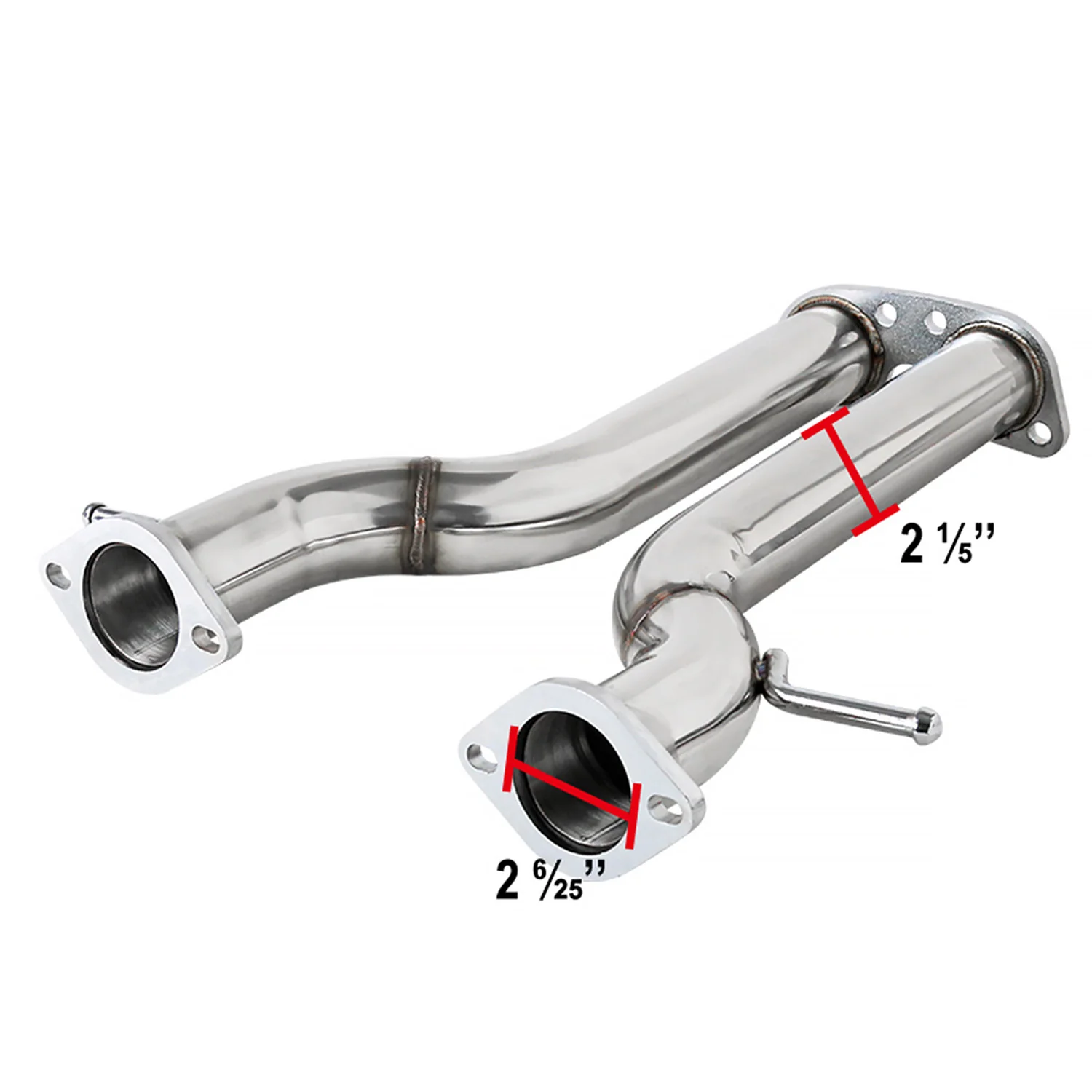 2009-2018 Nissan 370Z Dual Catback Exhaust System Rolled Tip - Image 3