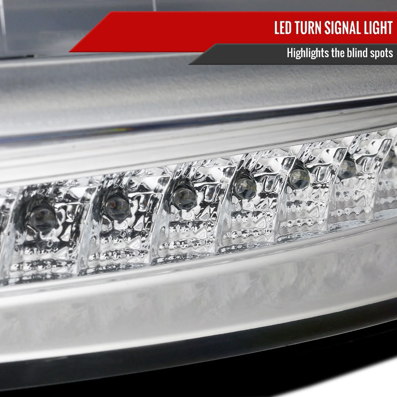 2010-2011 Kia Soul Projector Headlights LED Light Bar&LED Signal Lights Chrome - Image 6