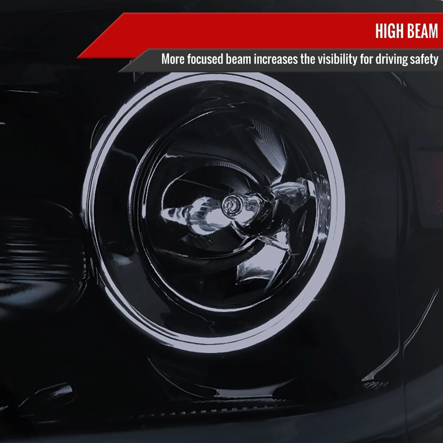 2010-2011 Kia Soul Projector Headlights LED Light Bar&LED Signal Lights Smoke - Image 4
